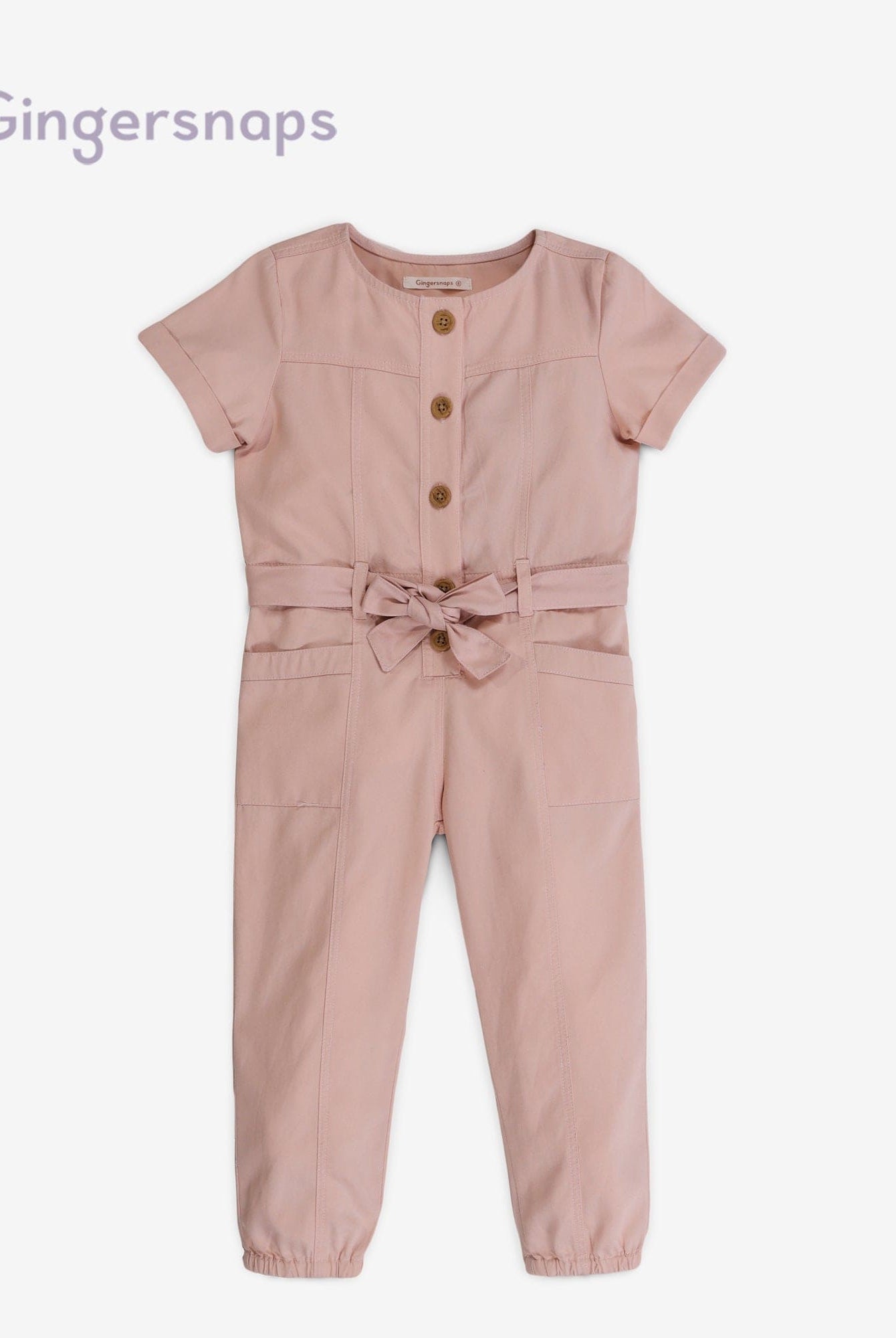 جينجرسنابس جمبسوت بناتي بنص كم بأستك من الأسفل بنفسجي و بني