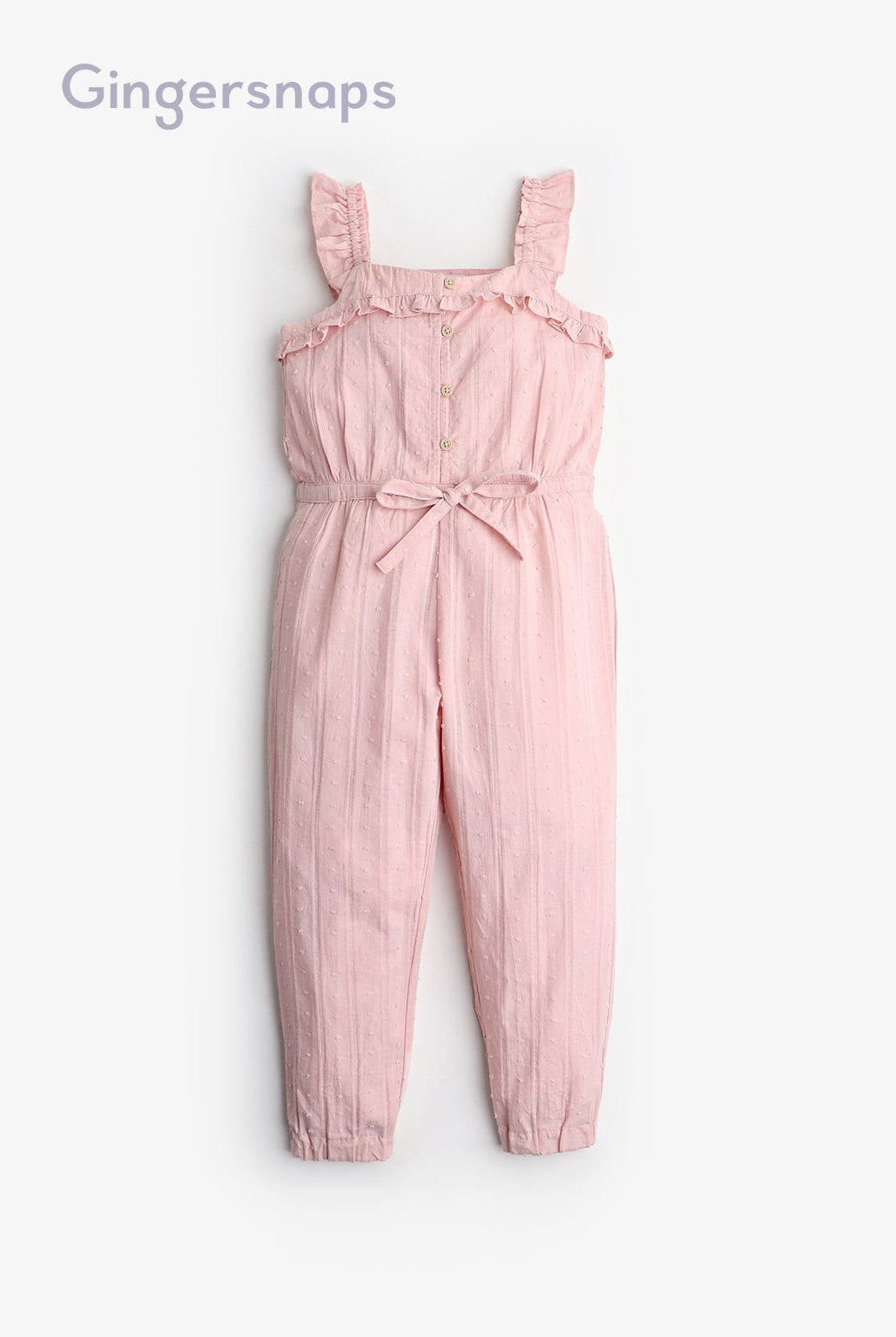 جينجرسنابس جمبسوت بناتي بحمالات عريضة مطاطية بنفسجي وردي