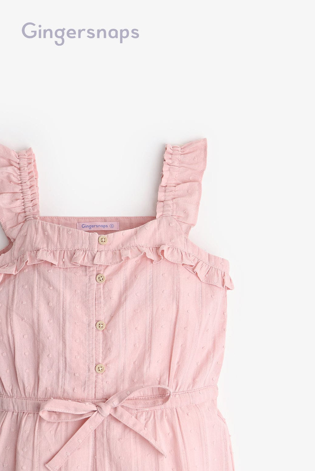 جينجرسنابس جمبسوت بناتي بحمالات عريضة مطاطية بنفسجي وردي