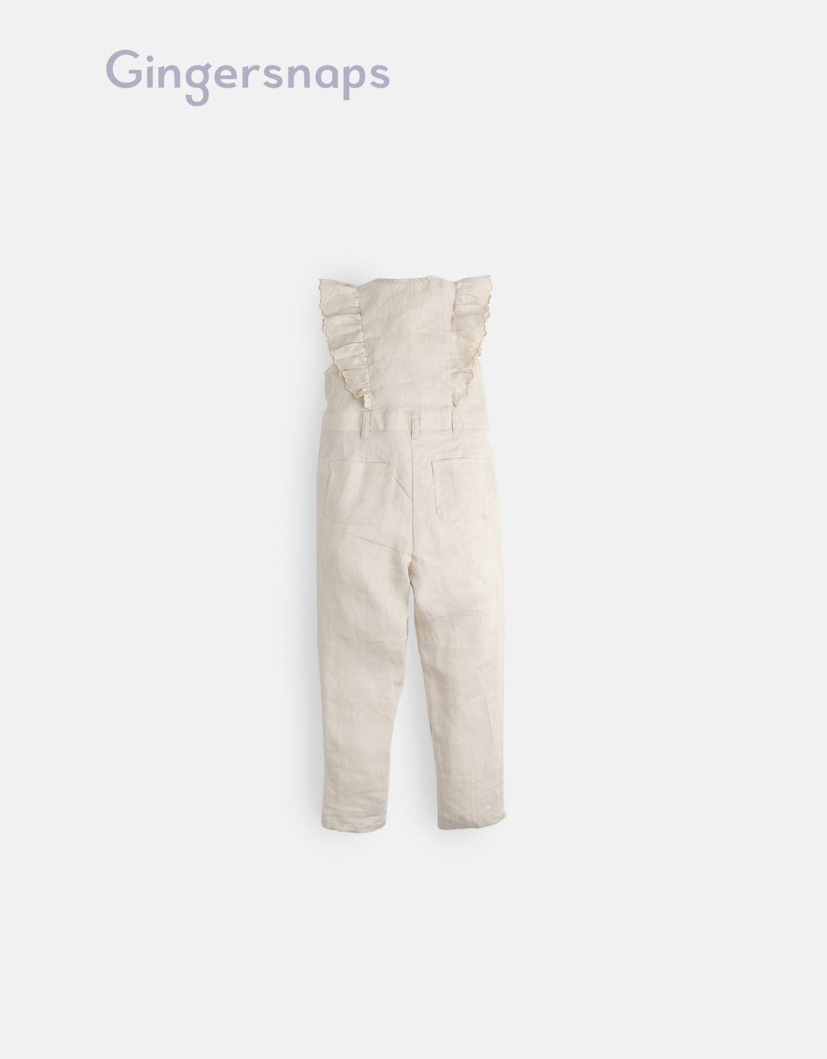 جينجرسنابس جمبسوت مخصر سادة طويل بأزرار أمامية كت بناتي بيج