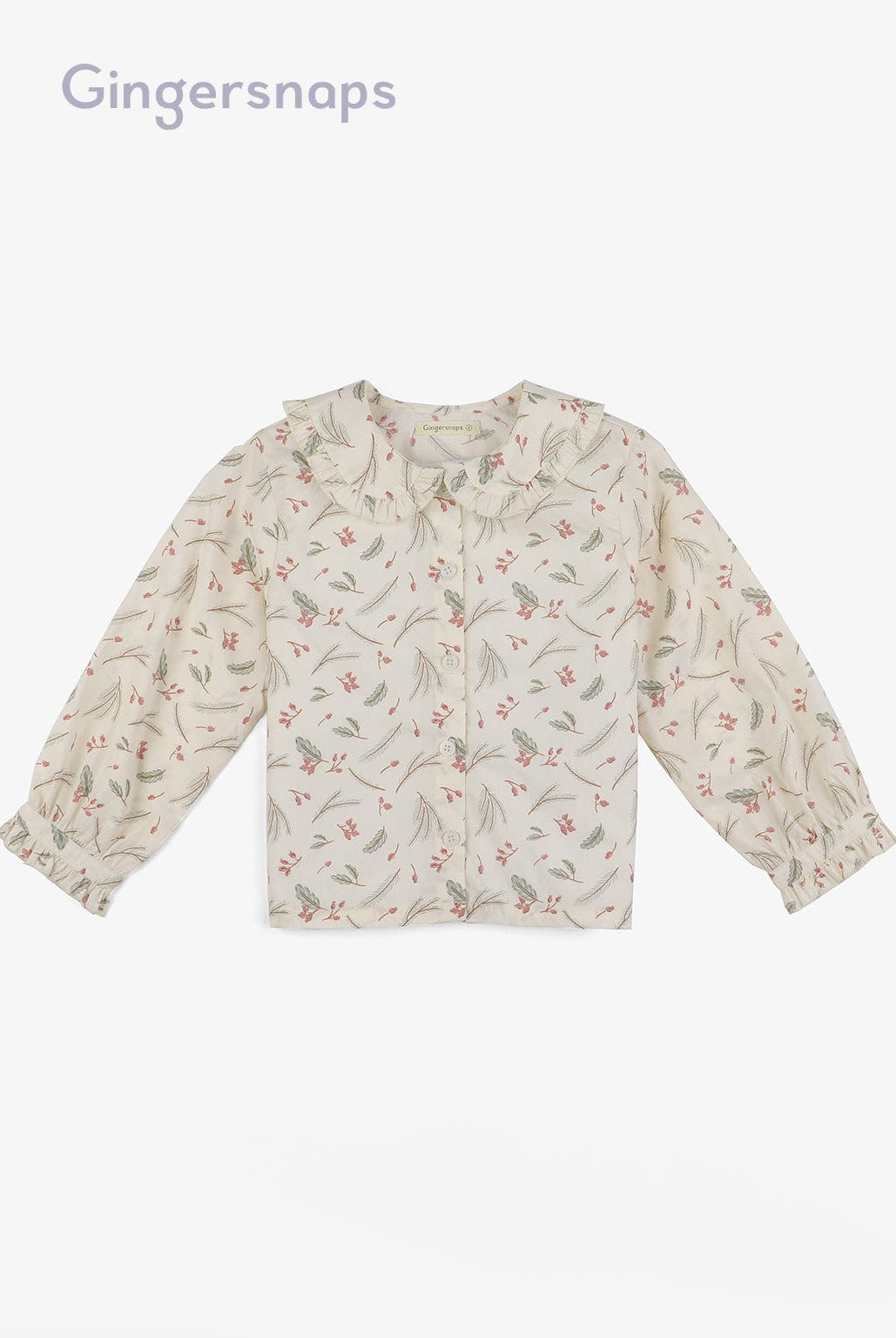 جينجرسنابس بيجامة نوم بناتي مشجرة بكرانيش خفيفة متعدد الألوان