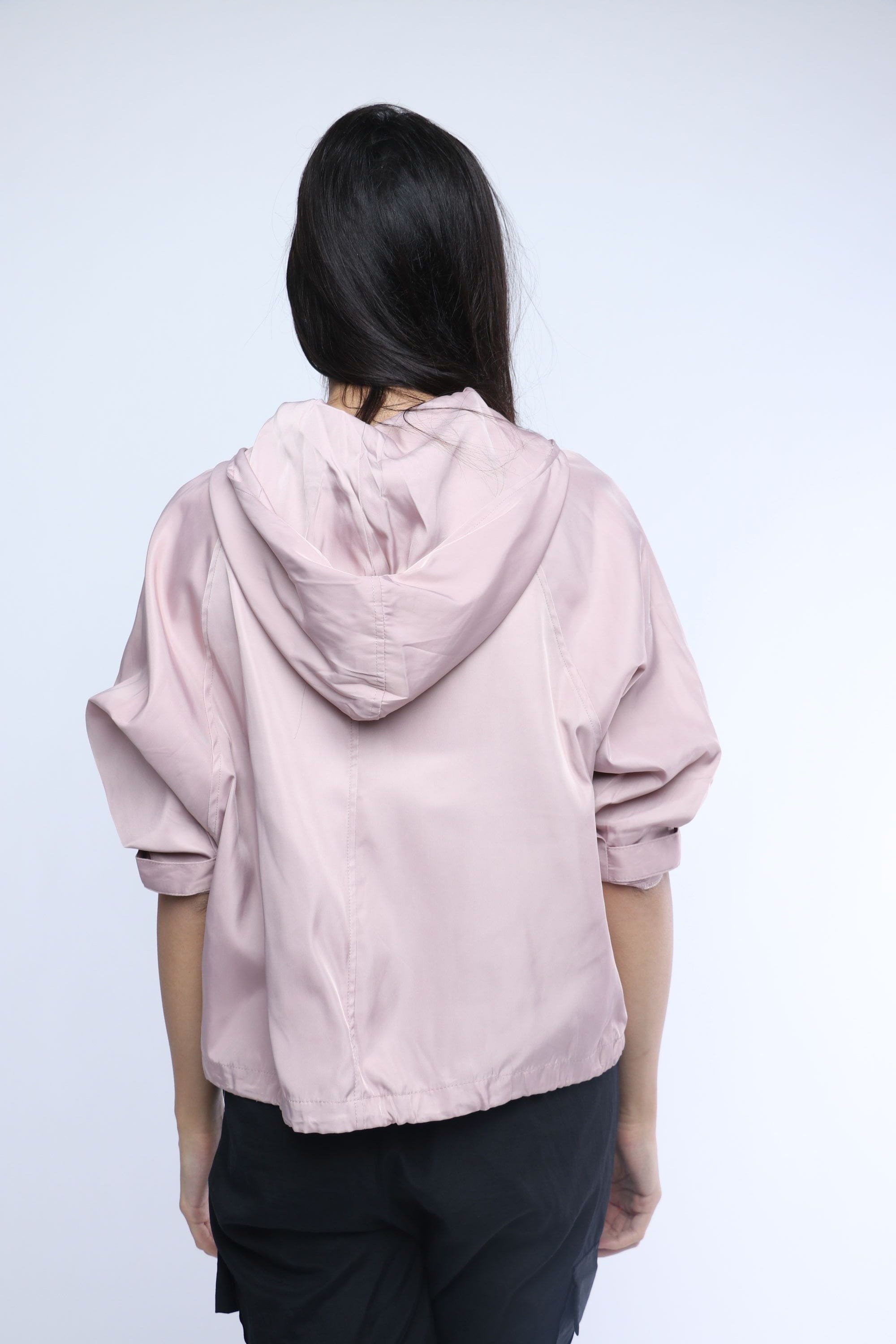 نتشي سترة نسائية 3/4 كم بازرار امامية وياقة