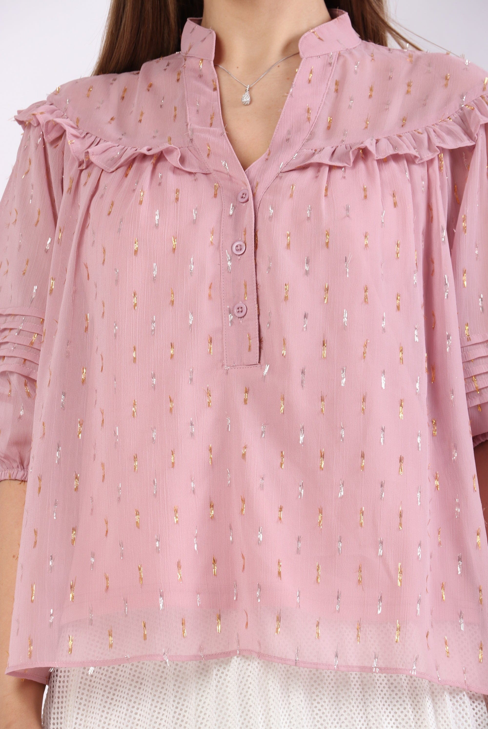 نتشي بلوزة سواريه نسائية سادة