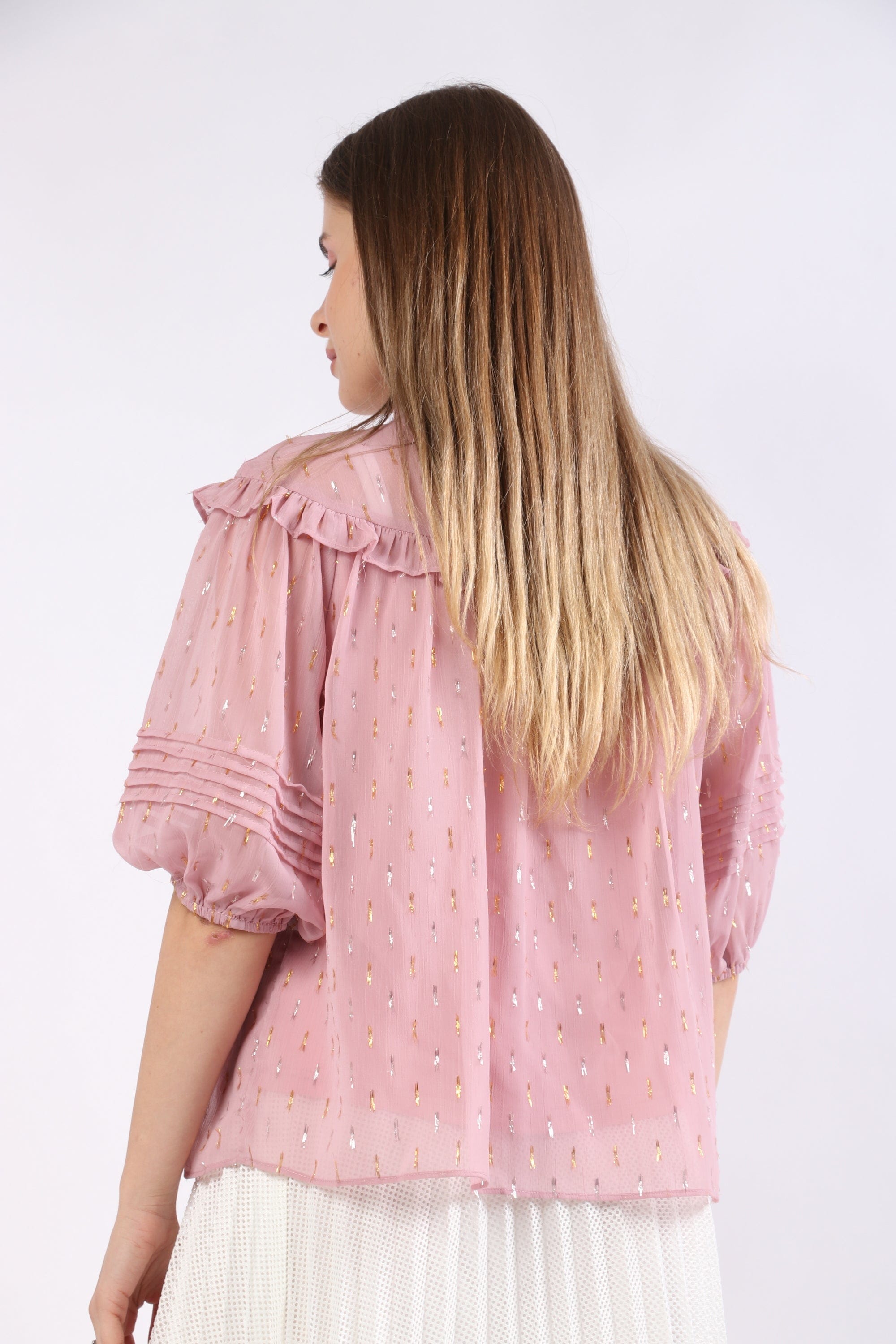 نتشي بلوزة سواريه نسائية سادة