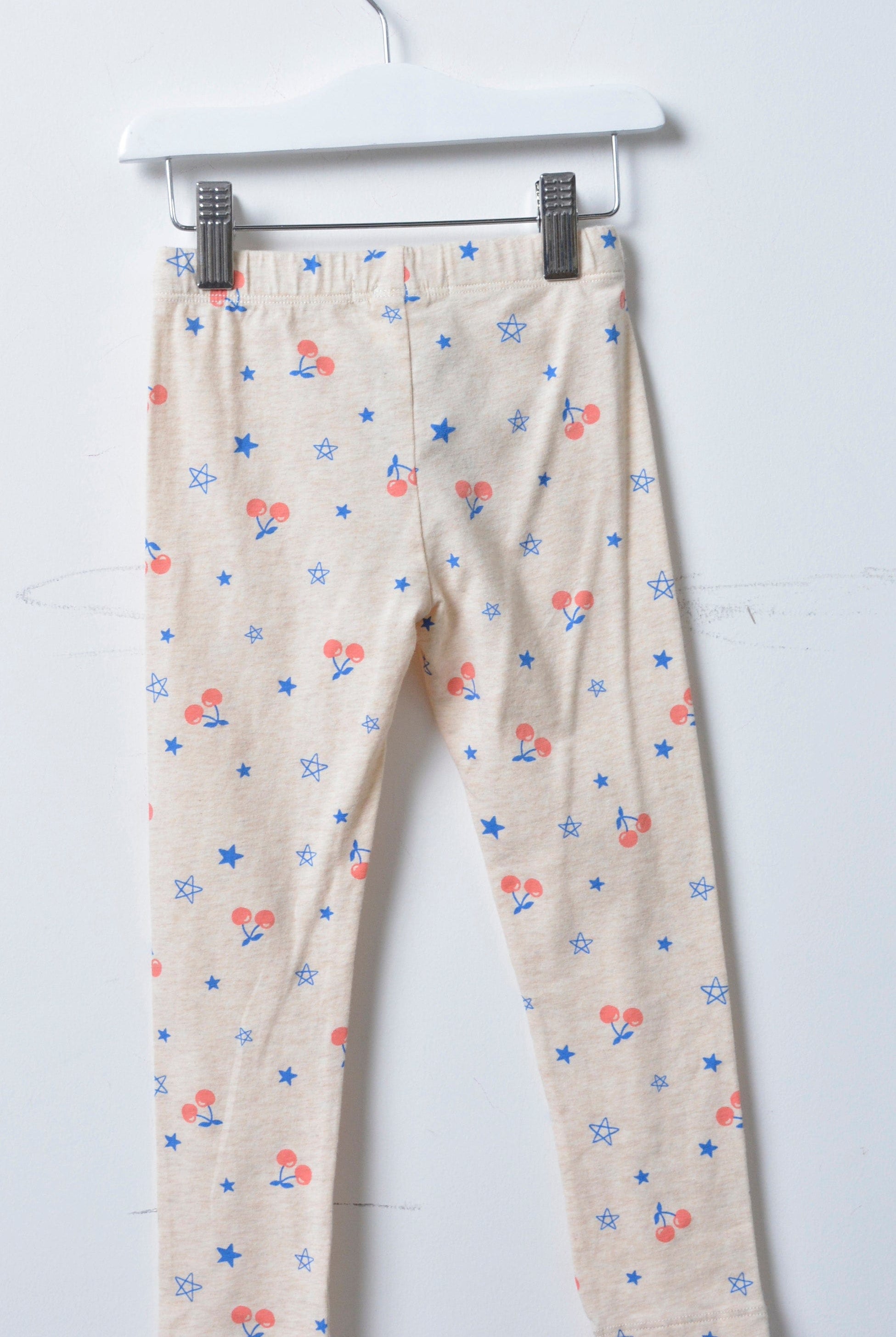 جينجرسنابس بنطلون بناتي بطبعة نجوم وكرز متعدد الألوان