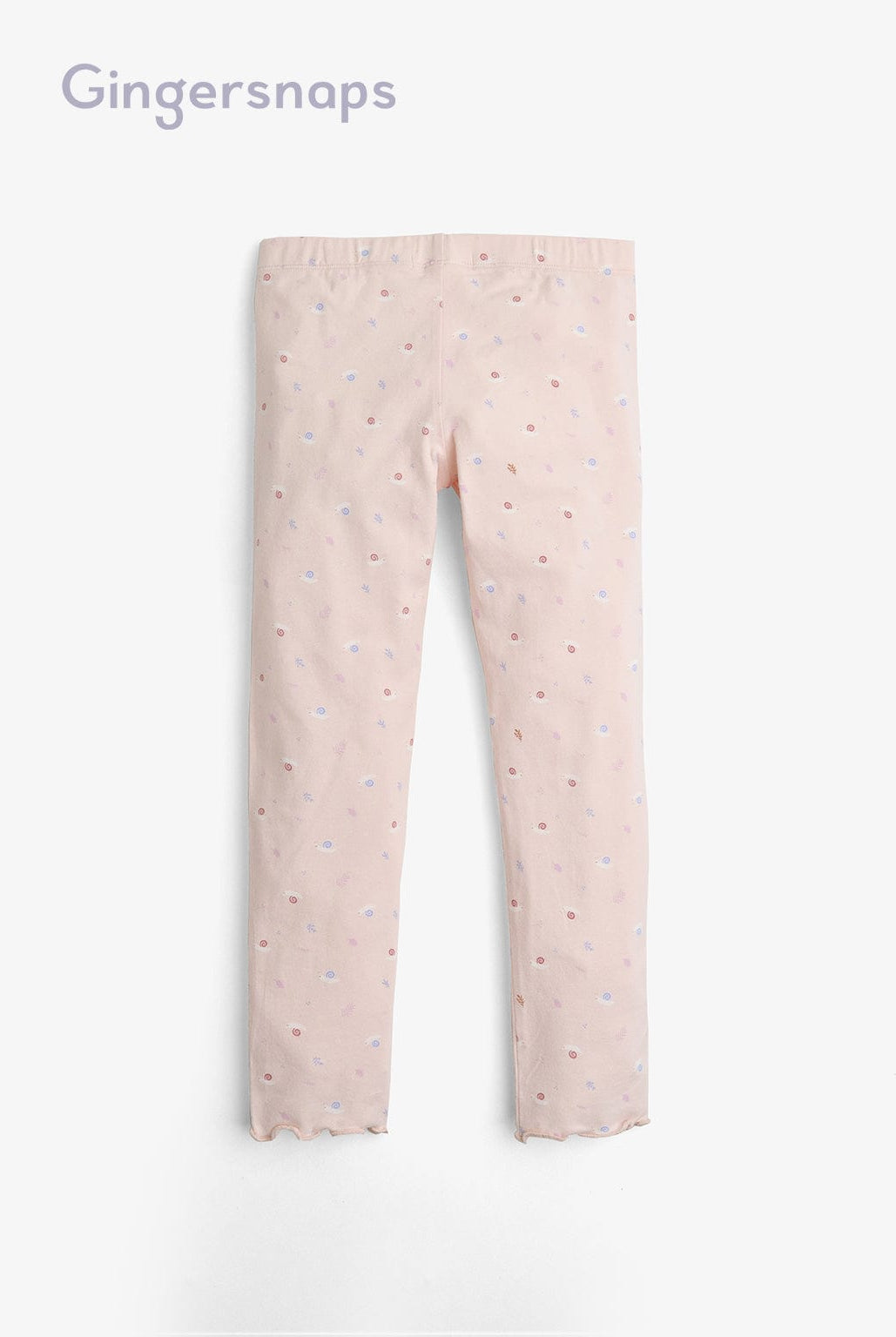 جينجرسنابس بنطلون بناتي بطبعة أحمر بنفسجي