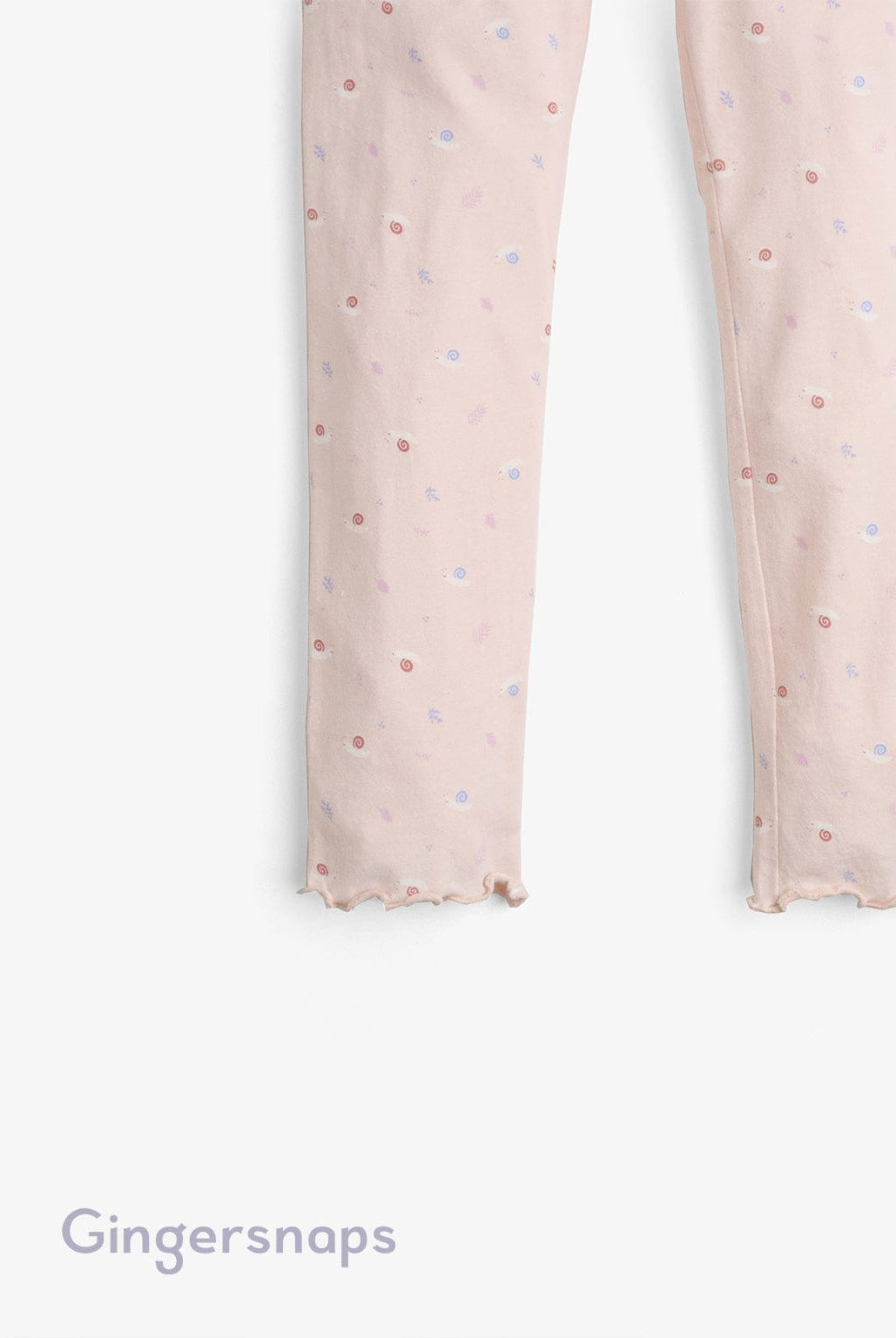 جينجرسنابس بنطلون بناتي بطبعة أحمر بنفسجي