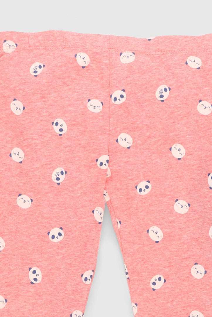 جينجرسنابس بنطلون منقوش بناتي طويل متعدد الألوان