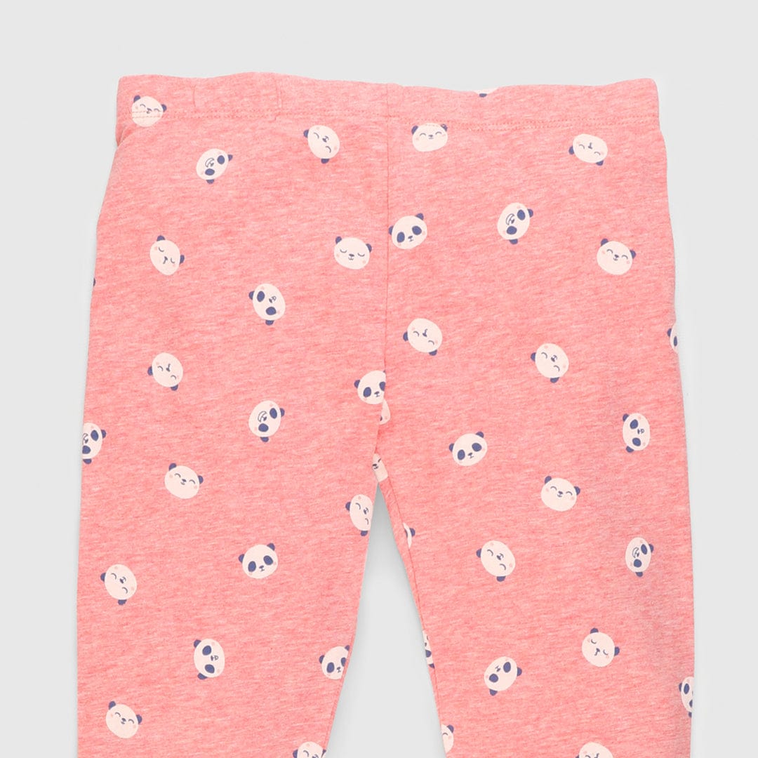 جينجرسنابس بنطلون منقوش بناتي طويل متعدد الألوان