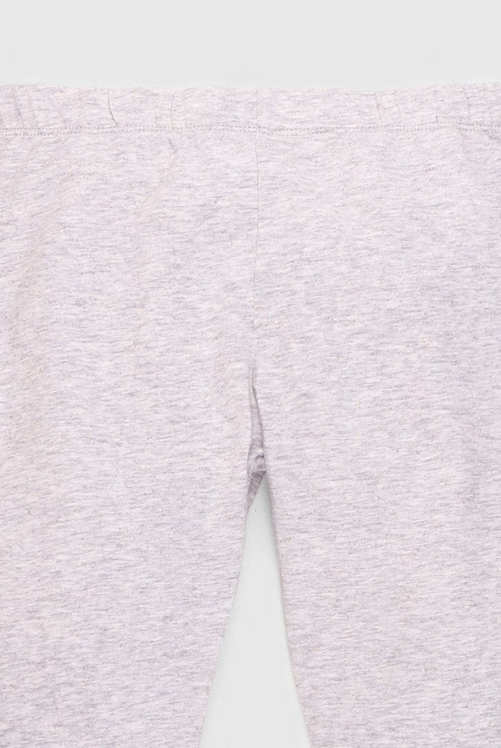 جينجرسنابس بنطلون ليجن بناتي سادة رمادي/ذهبي