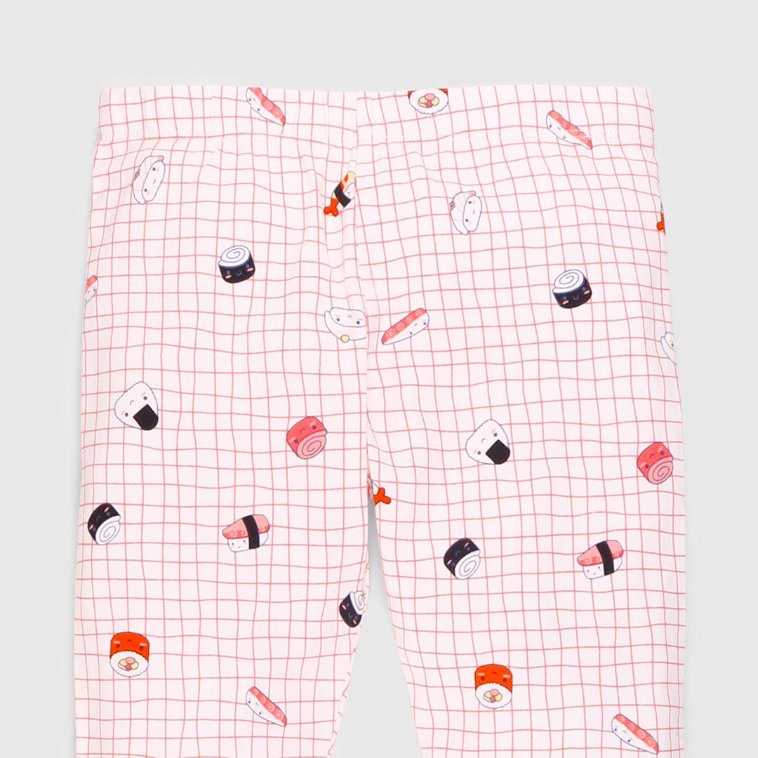 جينجرسنابس بنطلون ليجن كاروهات منقوش بناتي متعدد الألوان