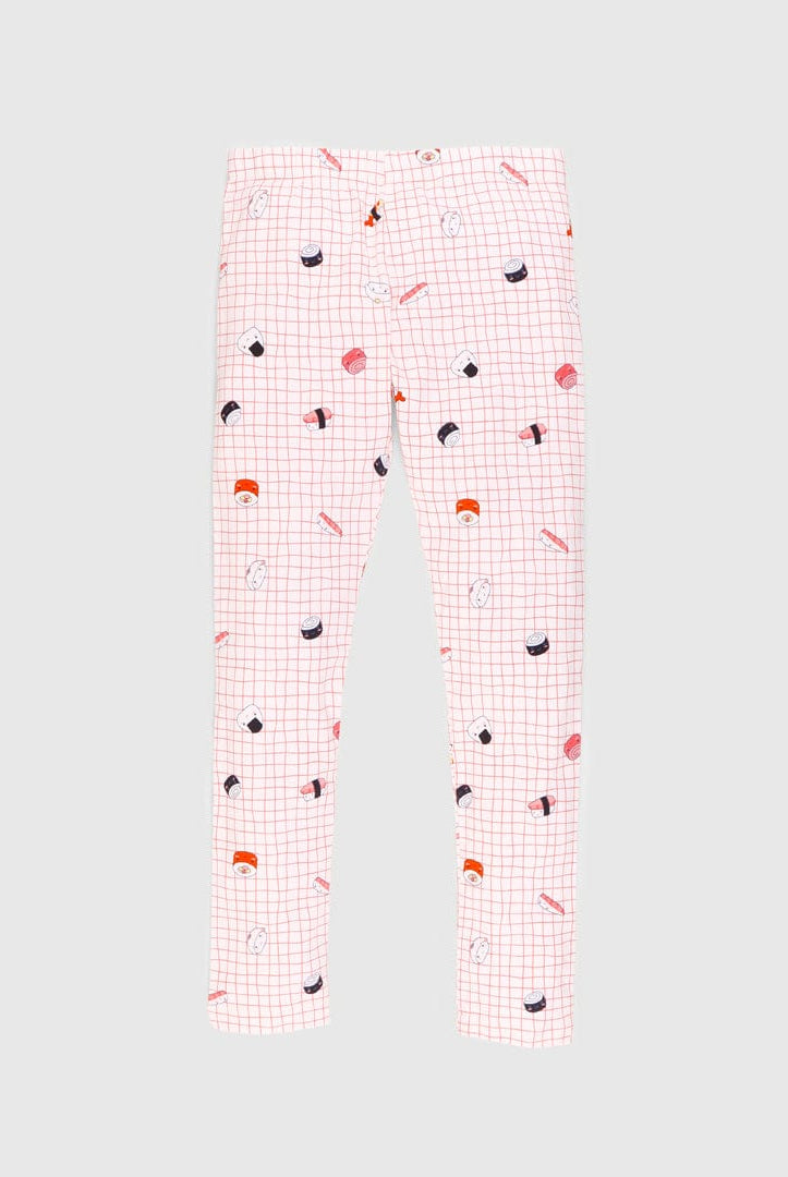 جينجرسنابس بنطلون ليجن كاروهات منقوش بناتي متعدد الألوان