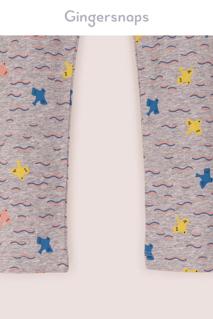 جينجرسنابس ليقنز بناتي منقوش متعدد الألوان