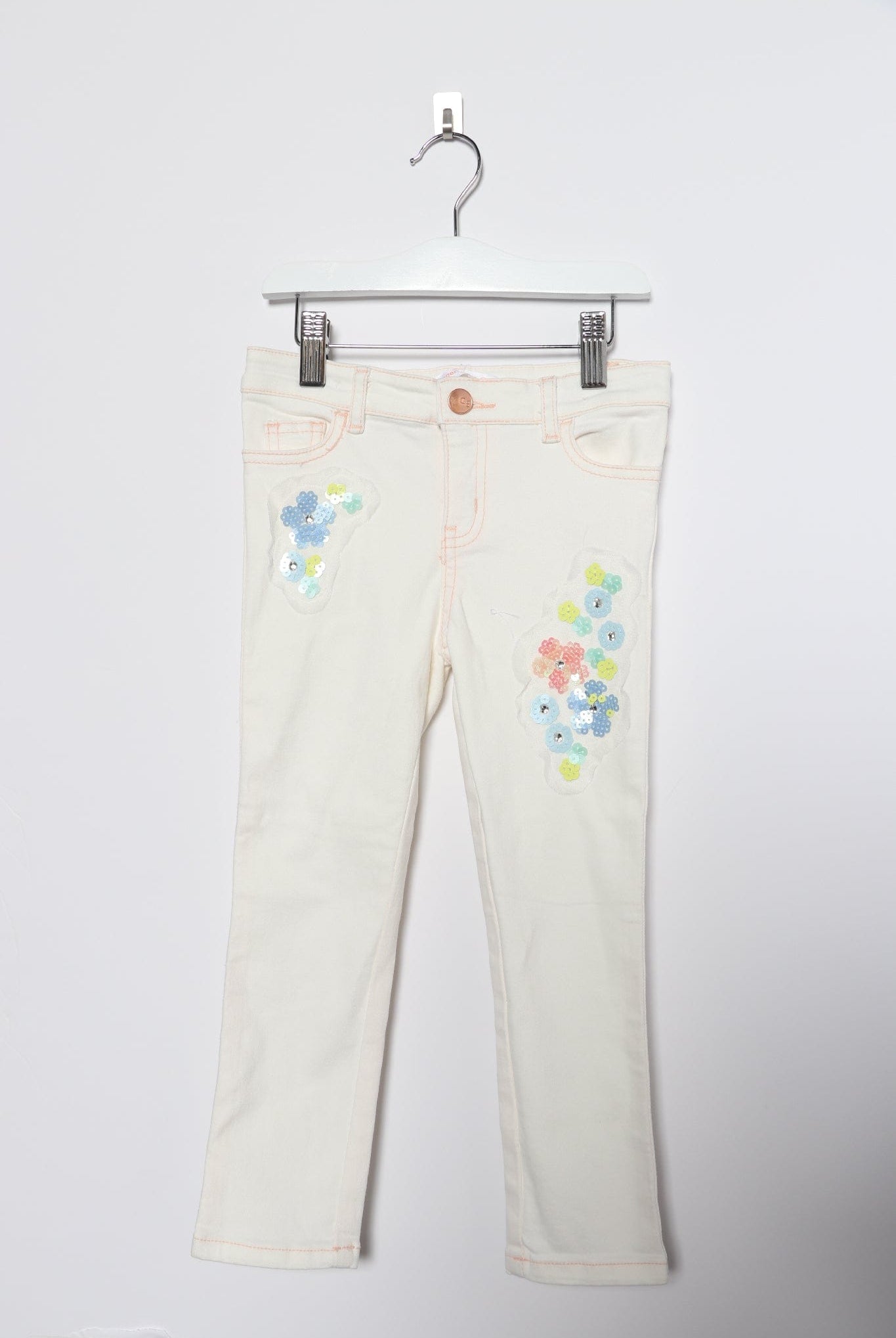 جينجرسنابس بنطلون بناتي مزين بتشجير أوف وايت