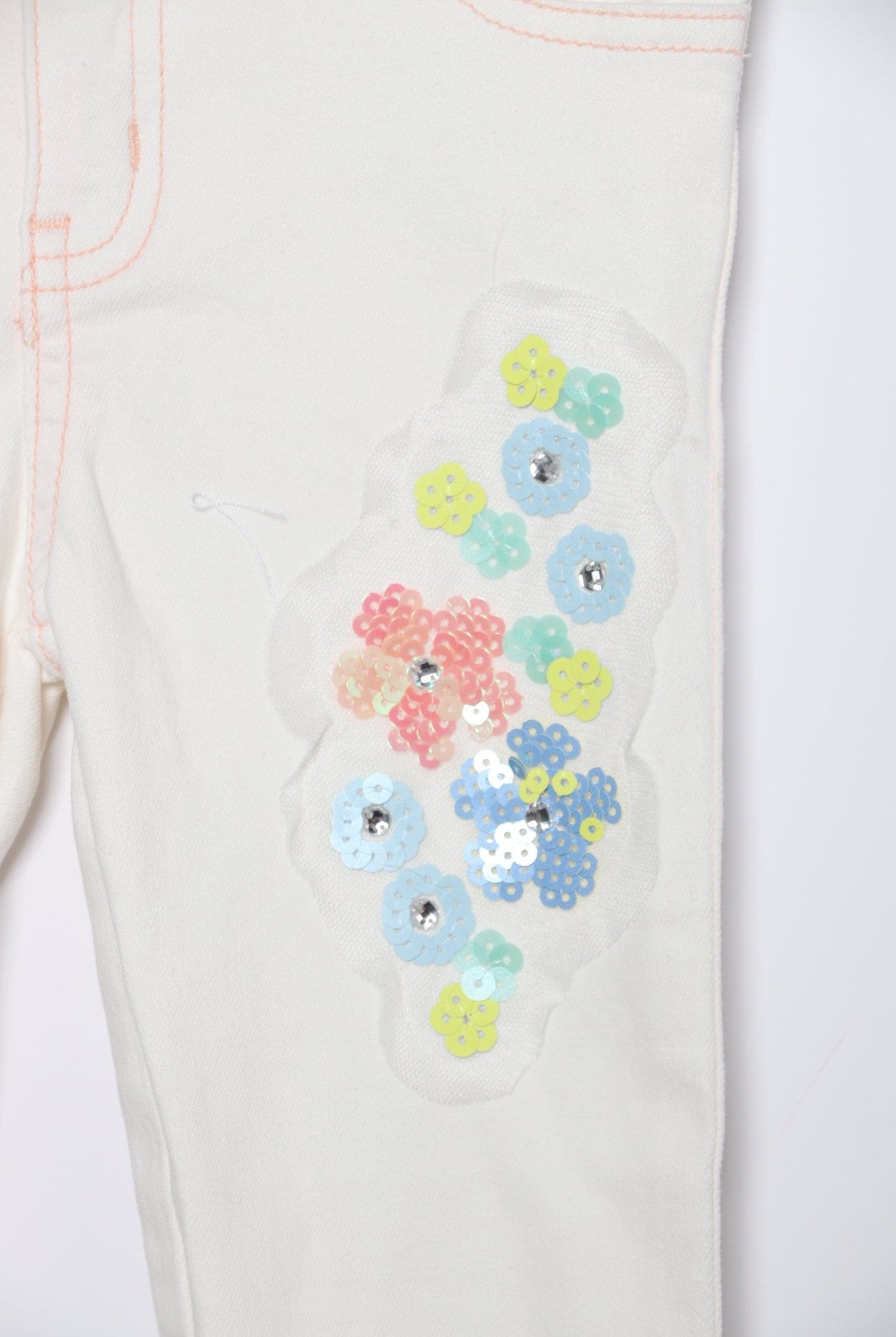 جينجرسنابس بنطلون بناتي مزين بتشجير أوف وايت