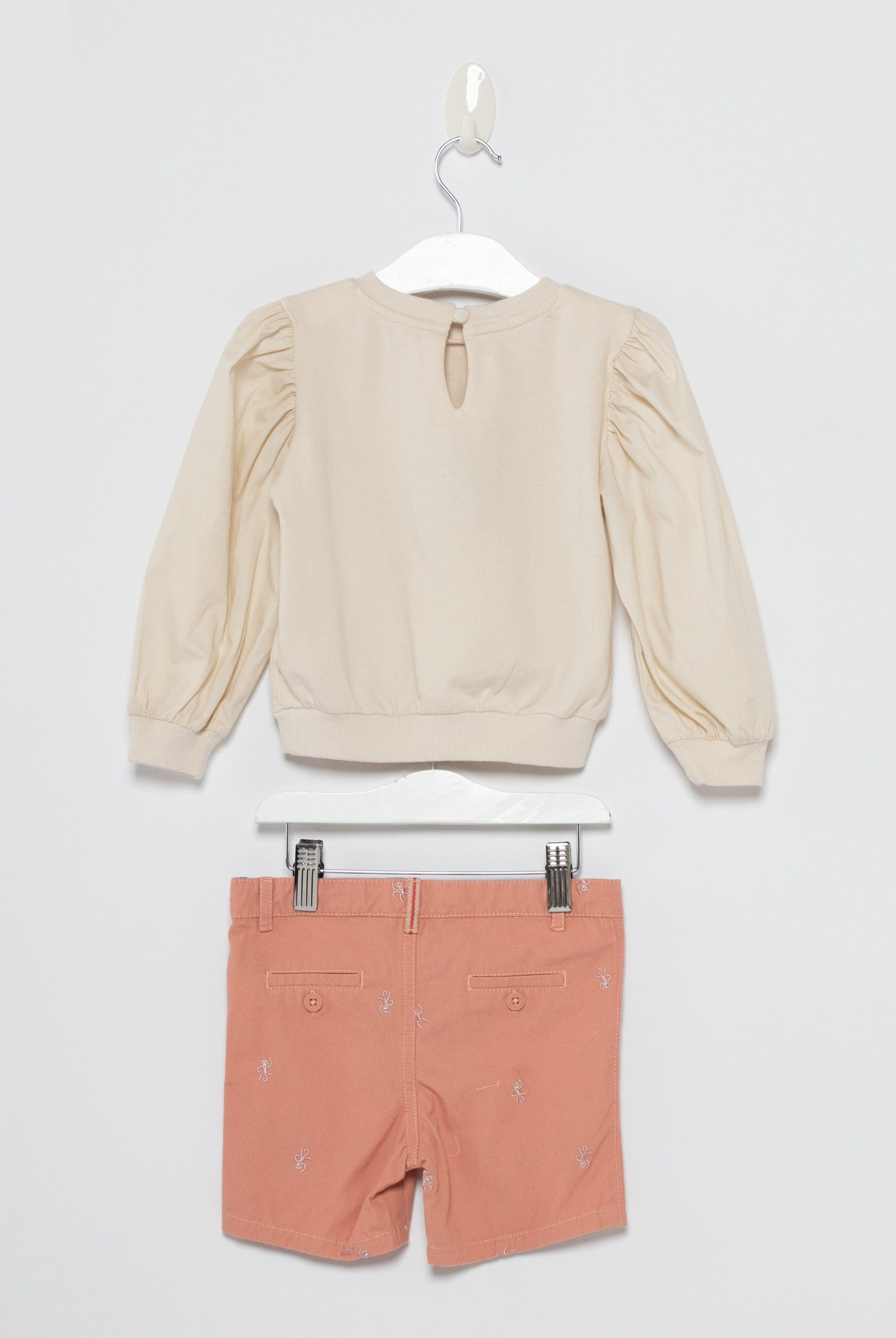 جينجرسنابس بلوفر اطفال بناتي مرسوم عليها نمر أصفر