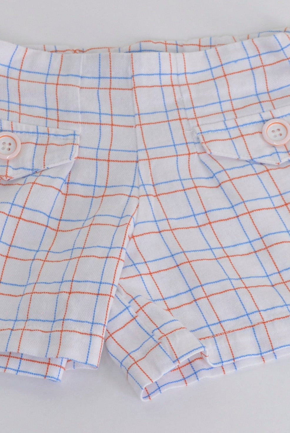 جينجرسنابس شورت كاروهات بجيوب بناتي متعدد الألوان