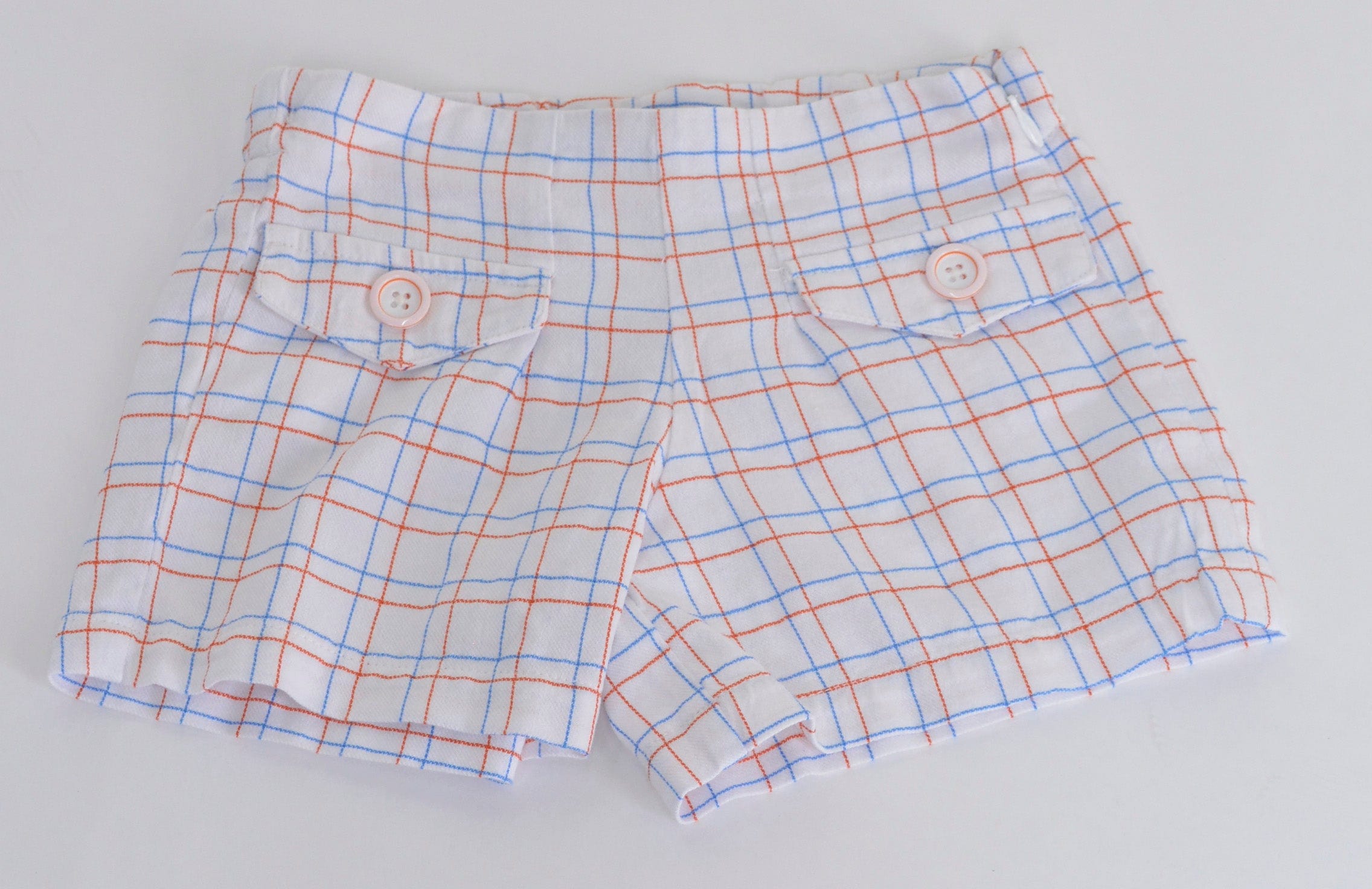 جينجرسنابس شورت كاروهات بجيوب بناتي متعدد الألوان