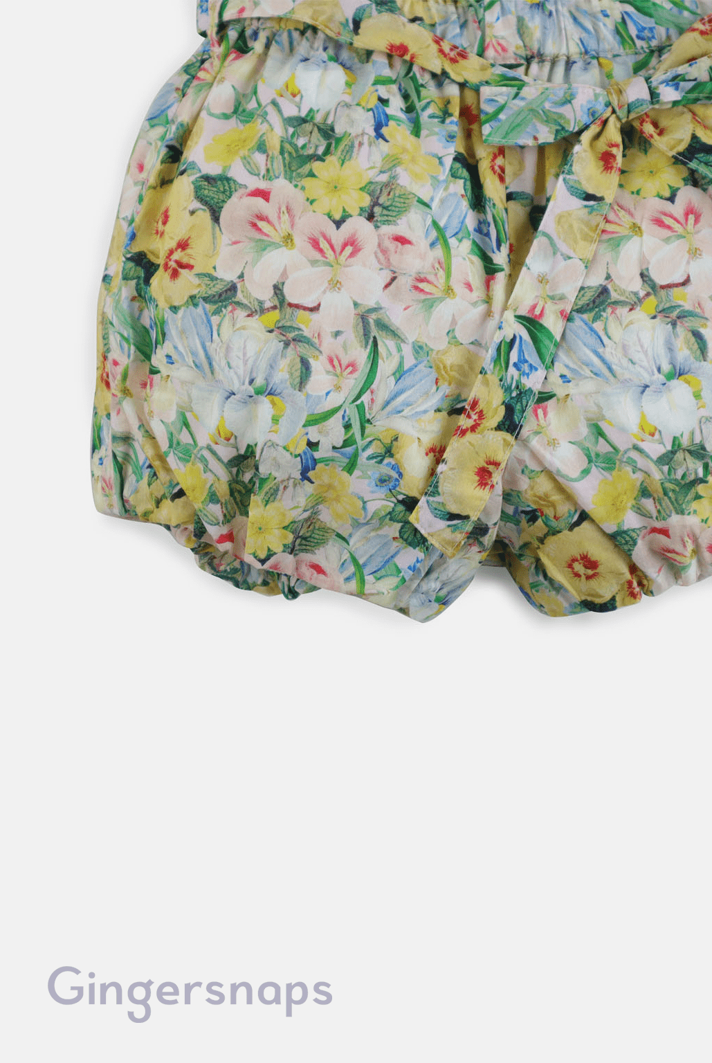 جينجرسنابس شورت بناتي مورد قصير بحزام على الخصر بناتي متعدد الألوان