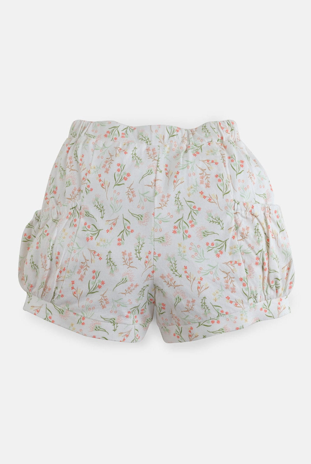 جينجرسنابس شورت بناتي منفوخ بجيوب امامية متعدد الألوان