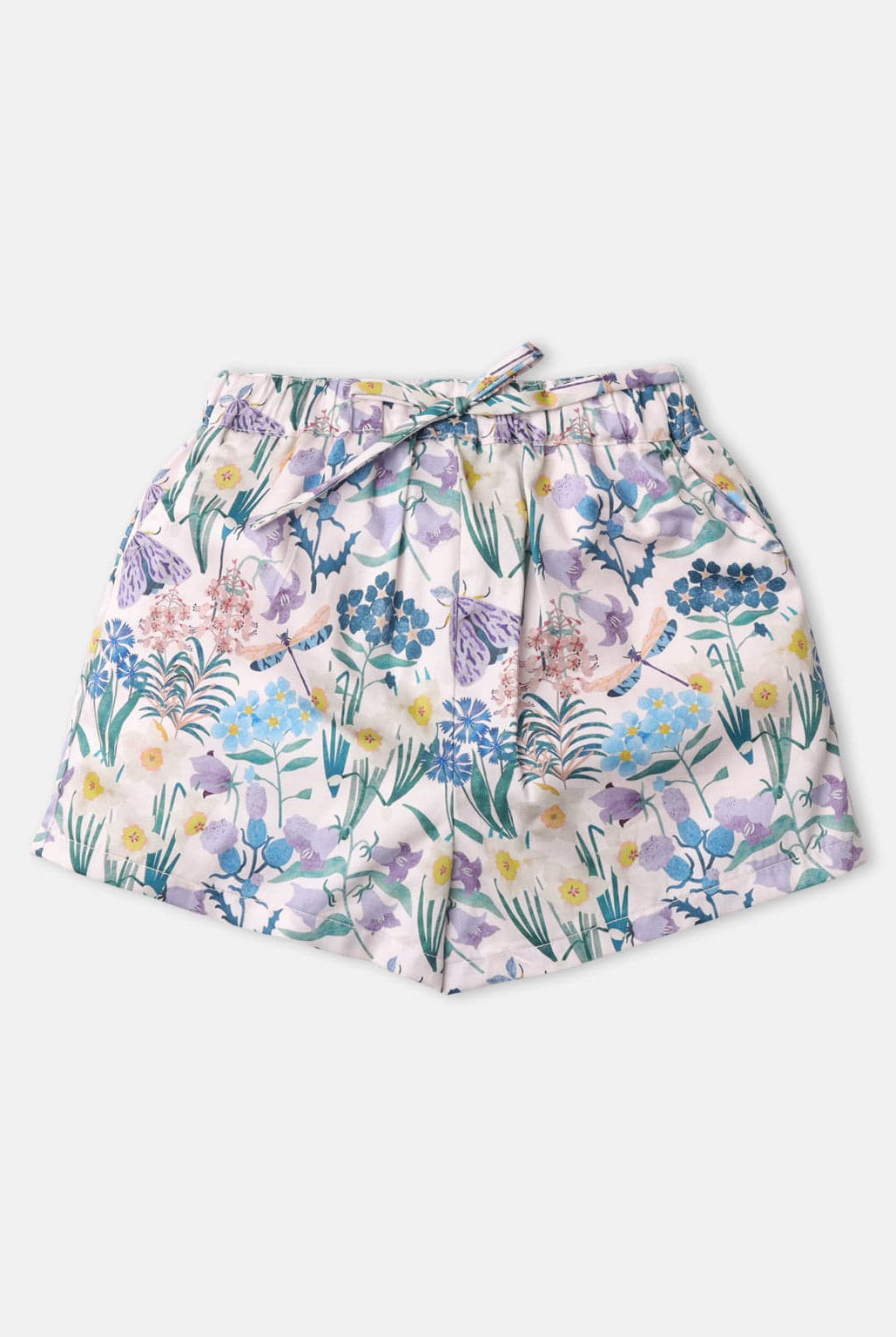 جينجرسنابس طقم بناتي مشجر قطعتين نص كم وشورت متعدد الألوان