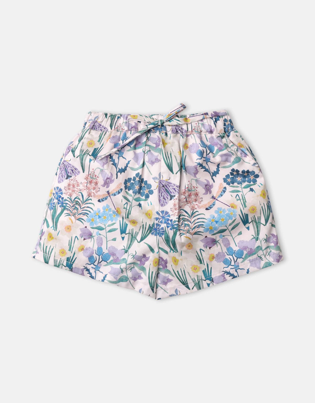 جينجرسنابس طقم بناتي مشجر قطعتين نص كم وشورت متعدد الألوان