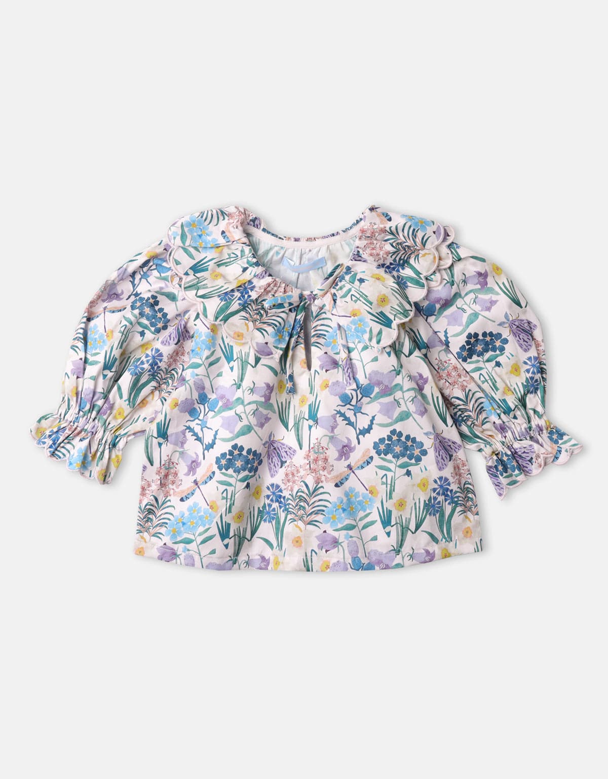 جينجرسنابس طقم بناتي مشجر قطعتين نص كم وشورت متعدد الألوان