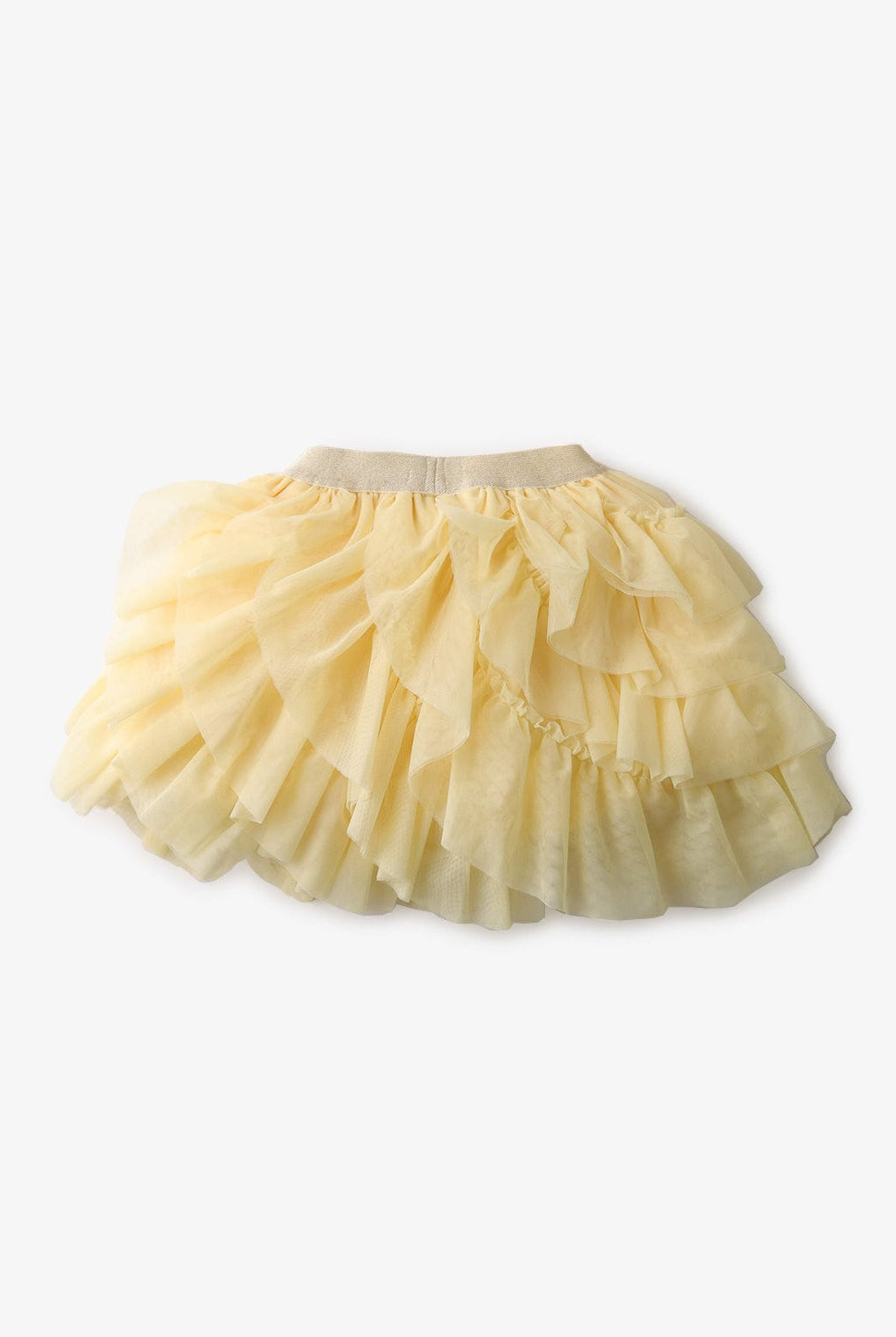 جينجرسنابس تنورة سادة كشكش طبقات بناتي رضع متعدد الألوان