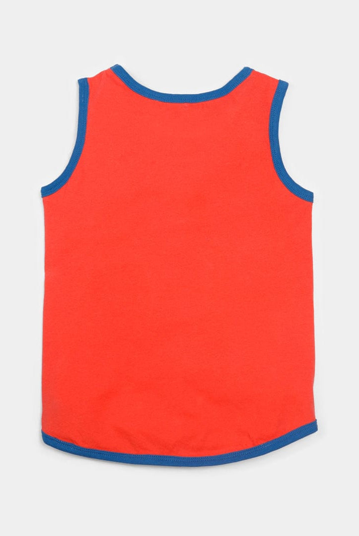 جينجرسنابس بلوزة بدون أكمام مع طبعة على الصدر بناتي دوباري