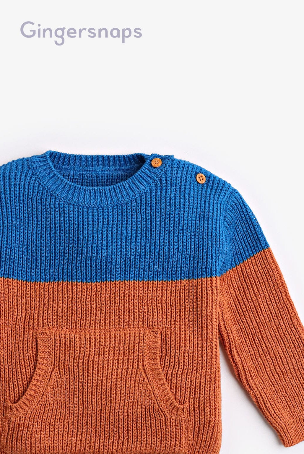 جينجرسنابس سترة اطفال شتوية للأولاد الرضع مخططة ومتعدد الألوان متعدد الألوان