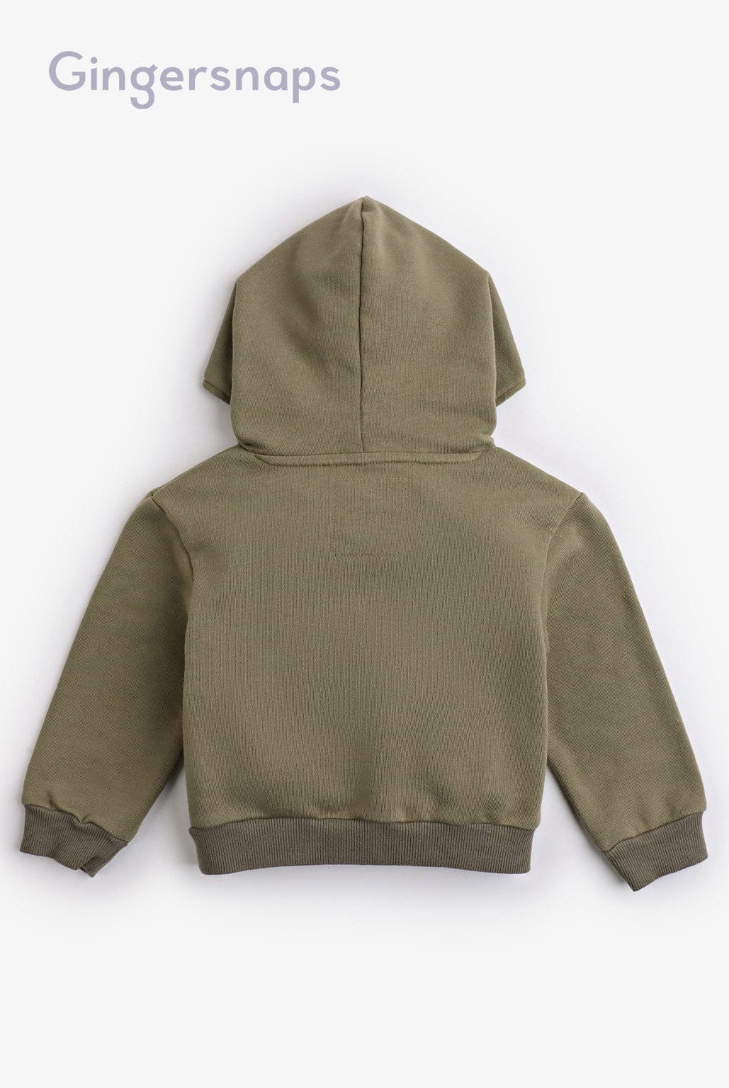 جينجرسنابس هودي بقعبة كم طويل رضع أولادي أخضر