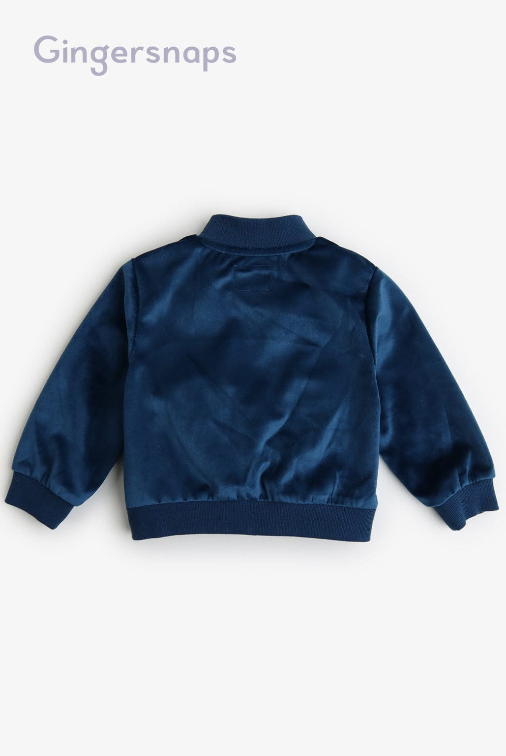 جينجرسنابس سويت شيرت رضع أولادي كم طويل وسحاب أزرق