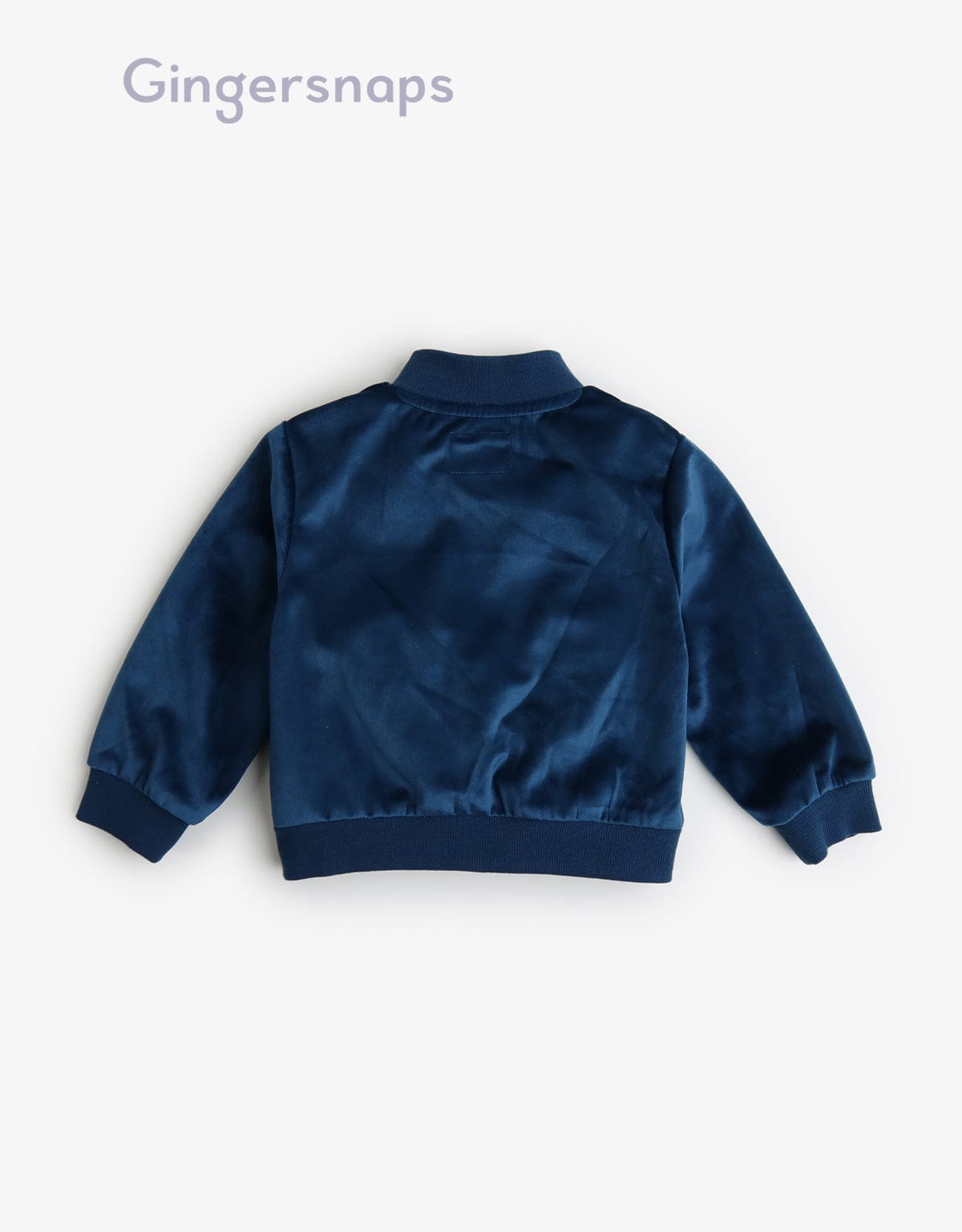 جينجرسنابس سويت شيرت رضع أولادي كم طويل وسحاب أزرق