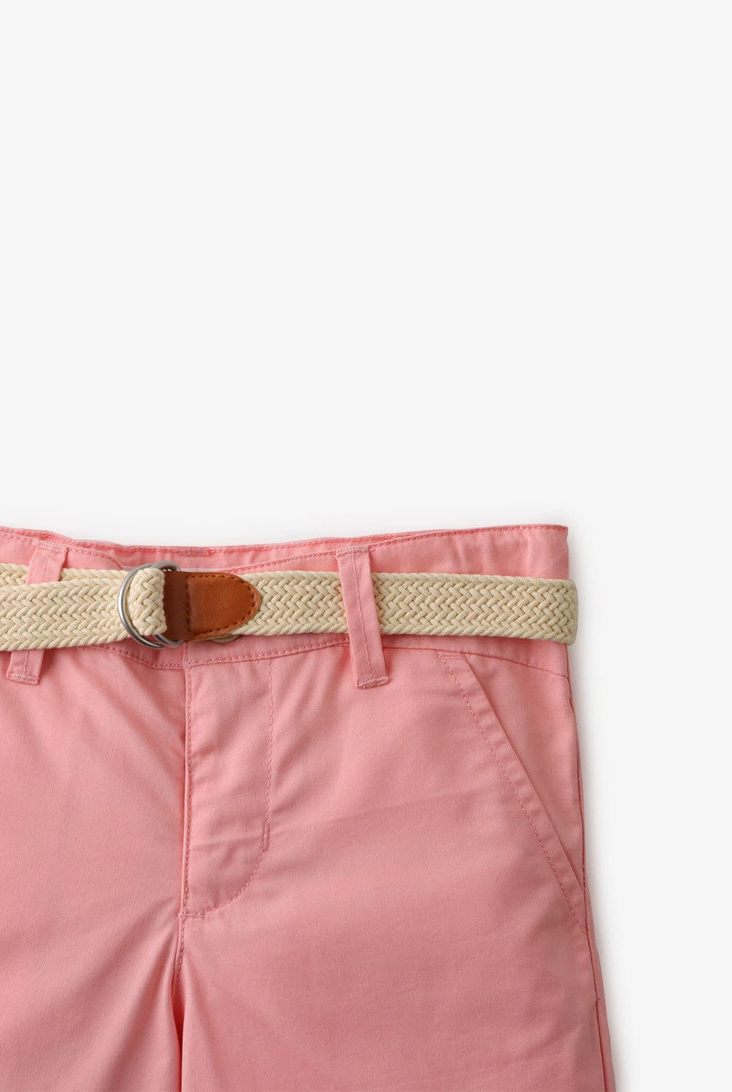 جينجرسنابس شورت سادة بجيوب جانبية أولادي مرجاني