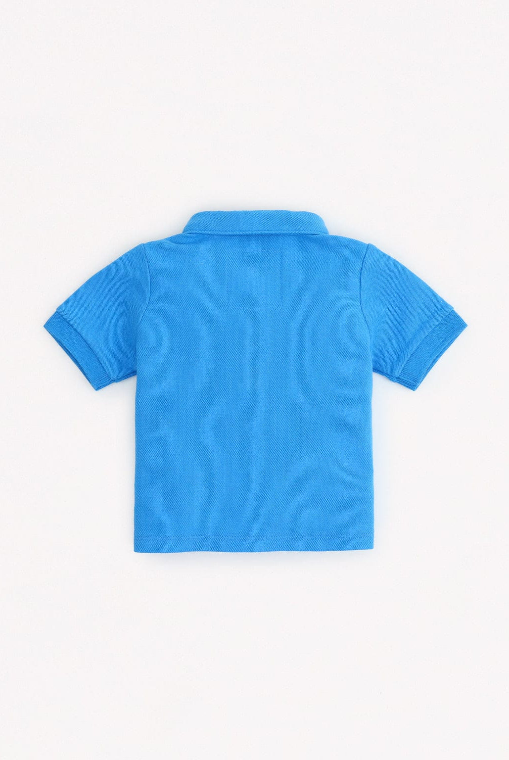 جينجرسنابس تيشيرت بولو نص كم أولادي مزين بتطريزعلي الصدر أزرق