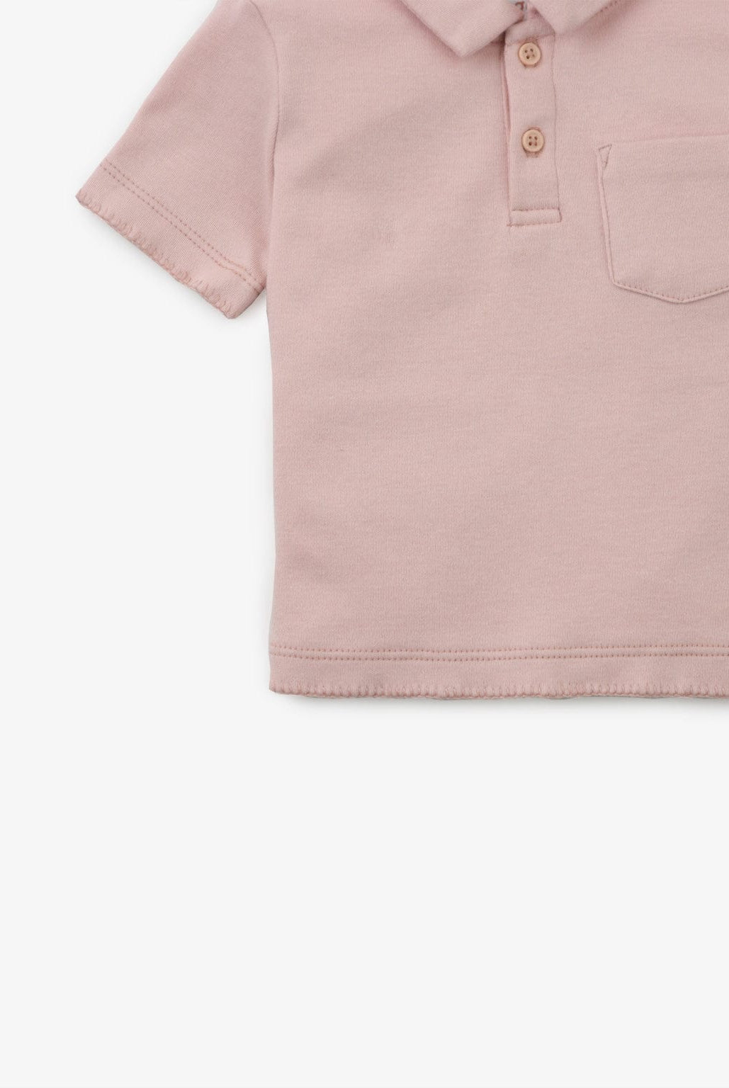 جينجرسنابس تيشيرت أطفال نص كم رضع أولادي وردي