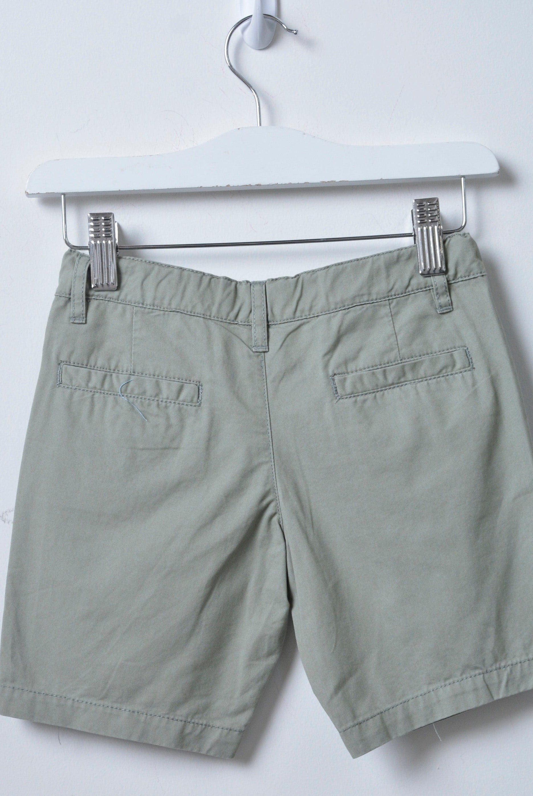 جينجرسنابس شورت سادة مخطط من الجانبين رضع ولادي لون الأعشاب البحرية