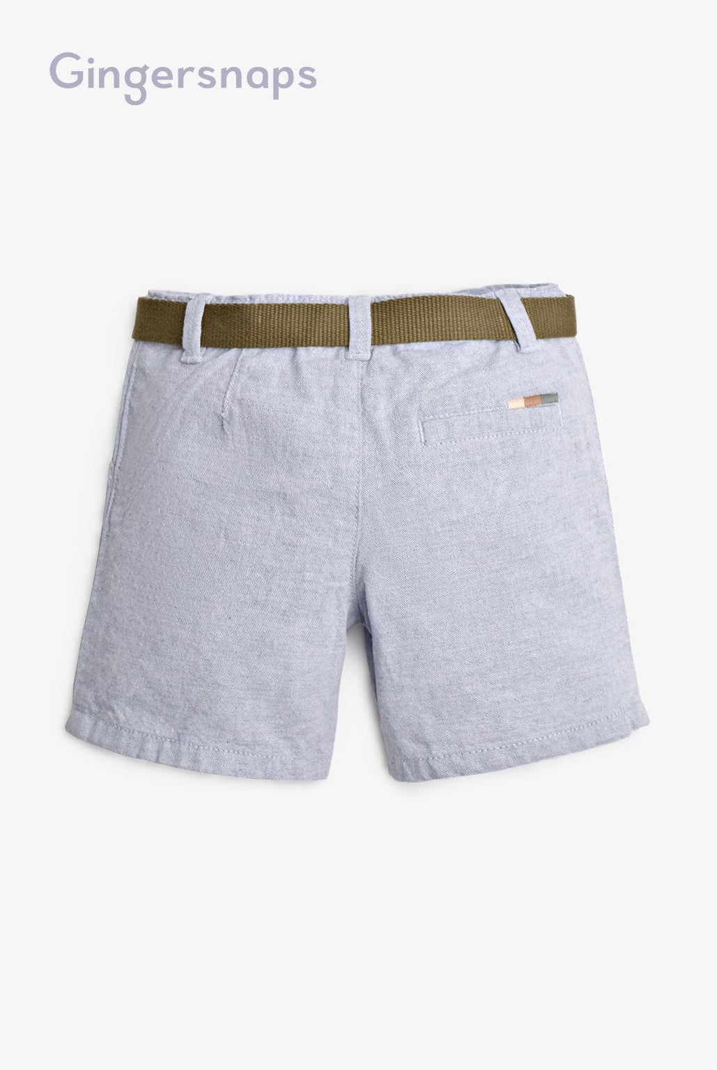 جينجرسنابس شورت اطفالي تشينو أزرق