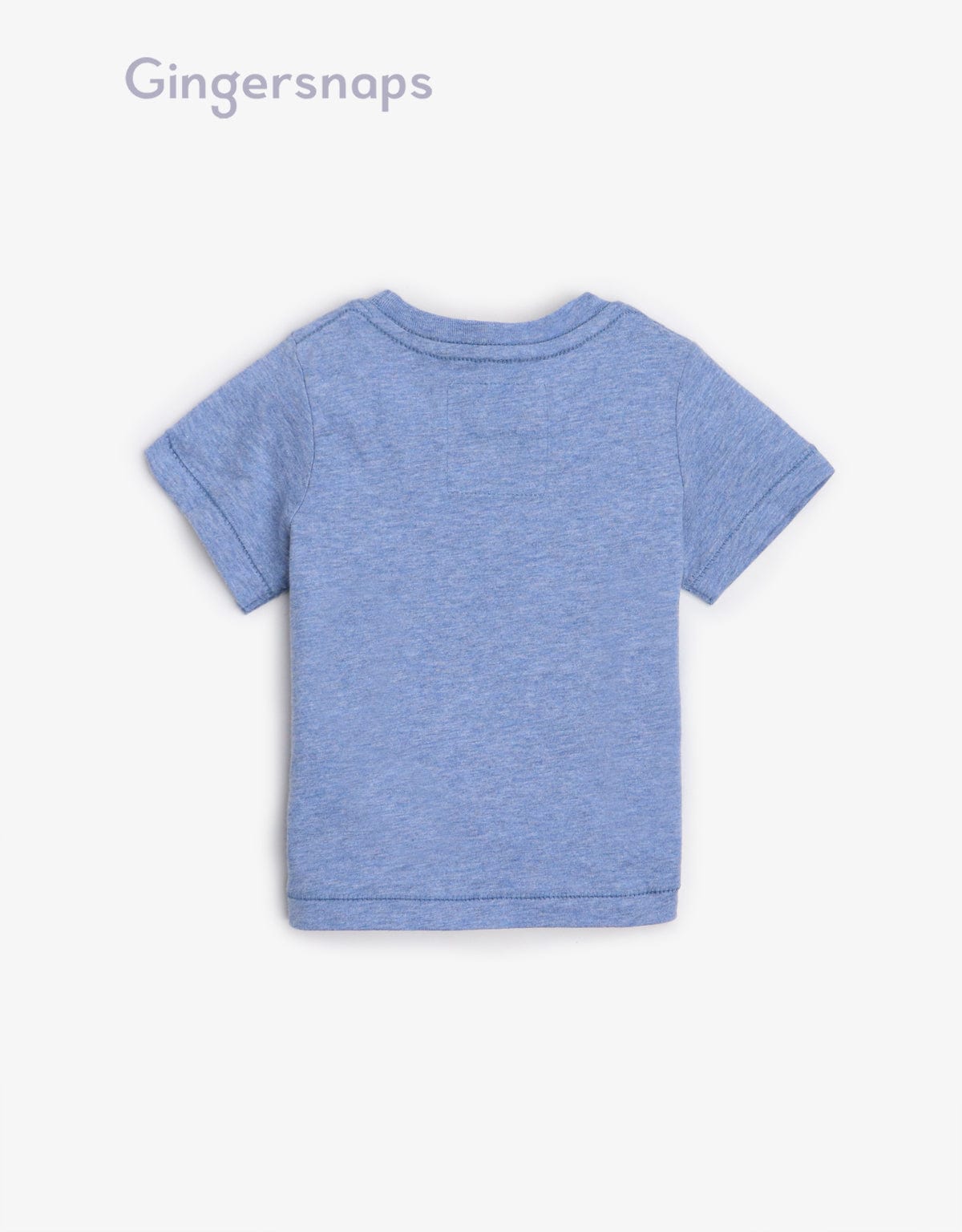 جينجرسنابس تي شيرت بيبي أولاد صيفي مطبوع أزرق