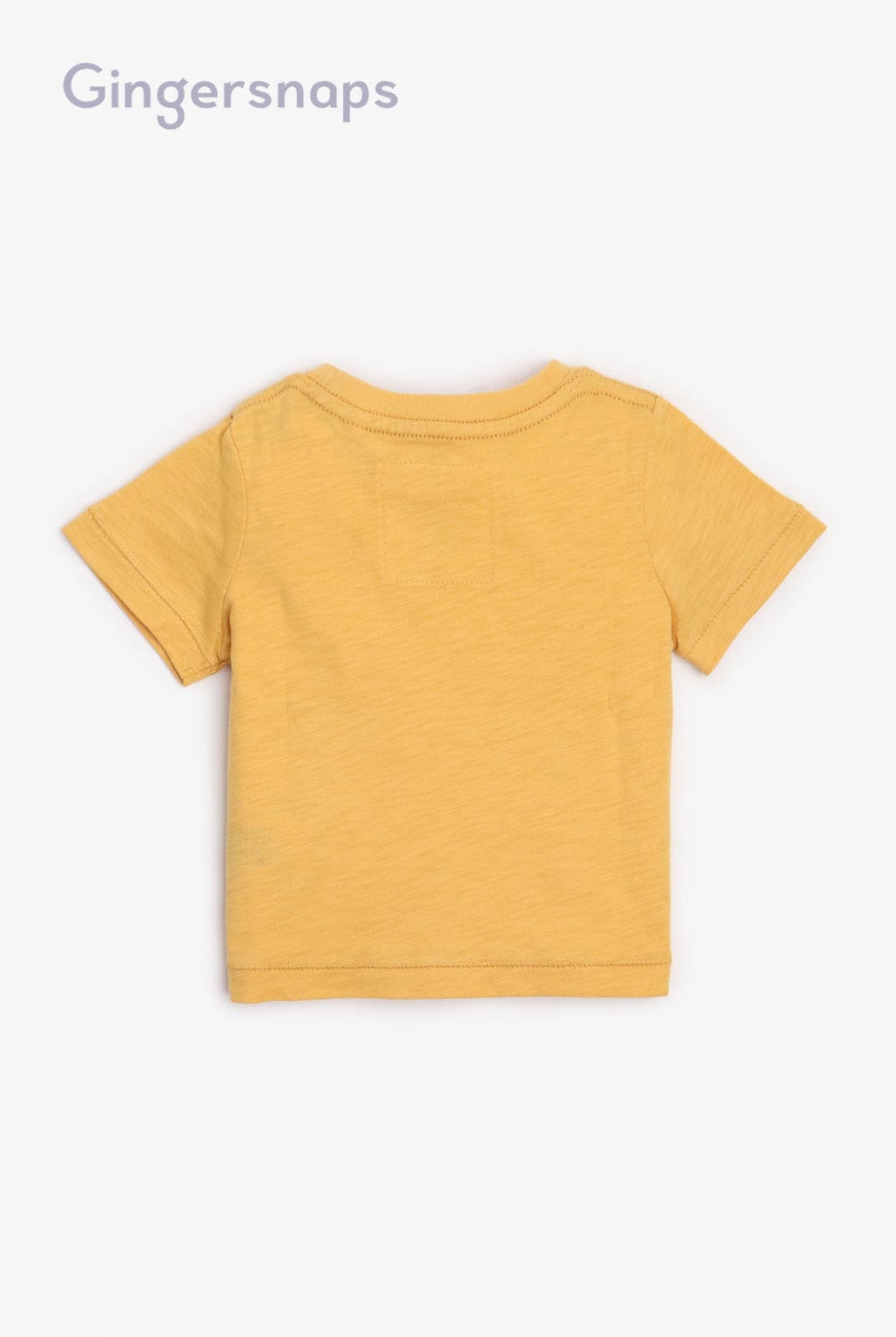 جينجرسنابس تي شيرت بيبي أولاد بطبعة شمس ذهبي