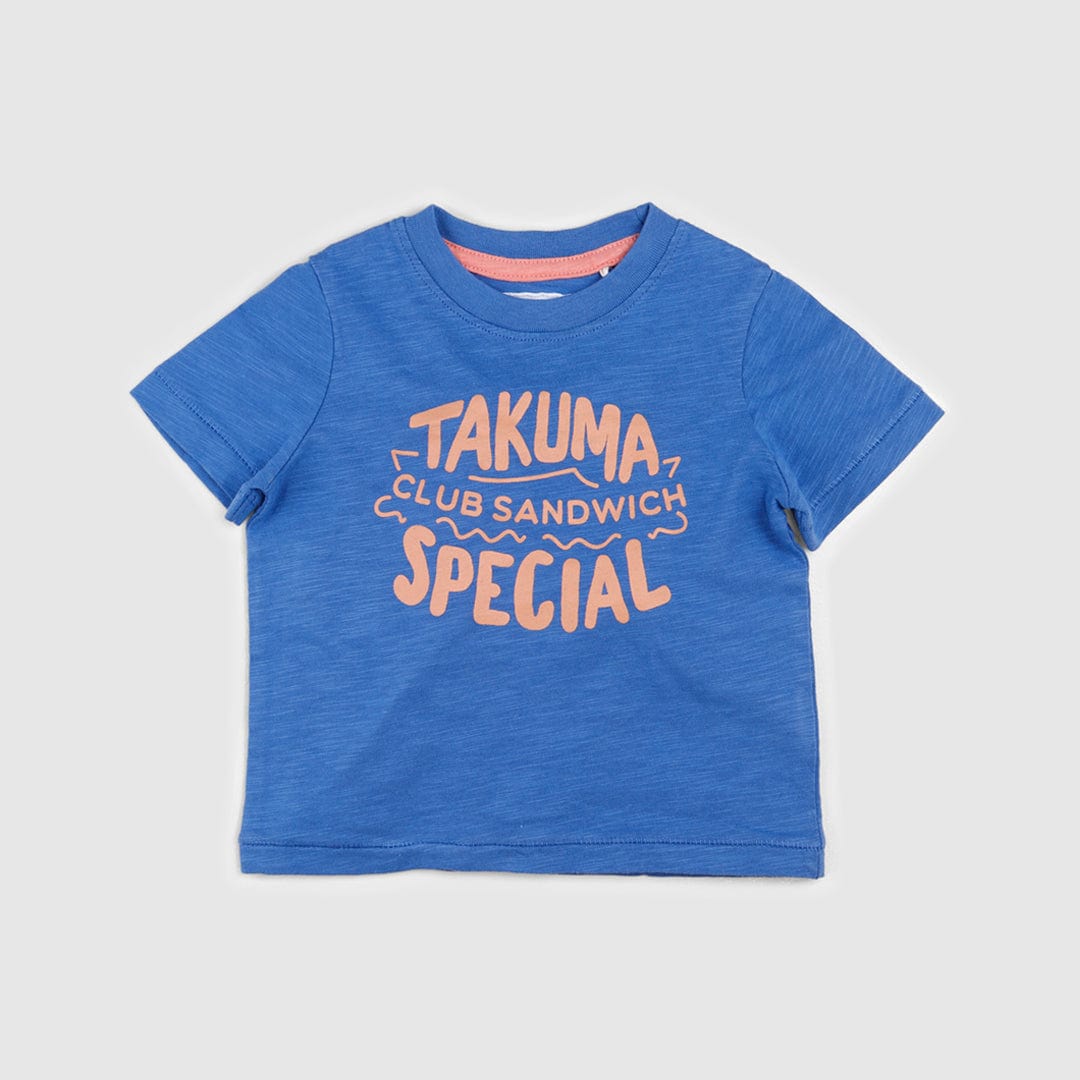 جينجرسنابس تي شيرت ولادي للرضع بطبعة كتابة من الأمام ريفيرا