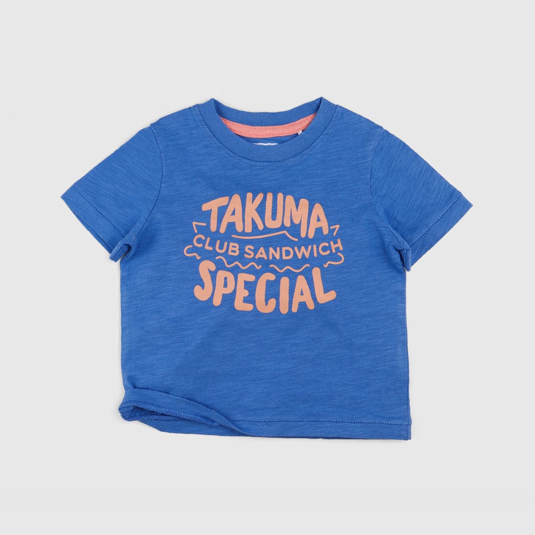 جينجرسنابس تي شيرت ولادي للرضع بطبعة كتابة من الأمام ريفيرا