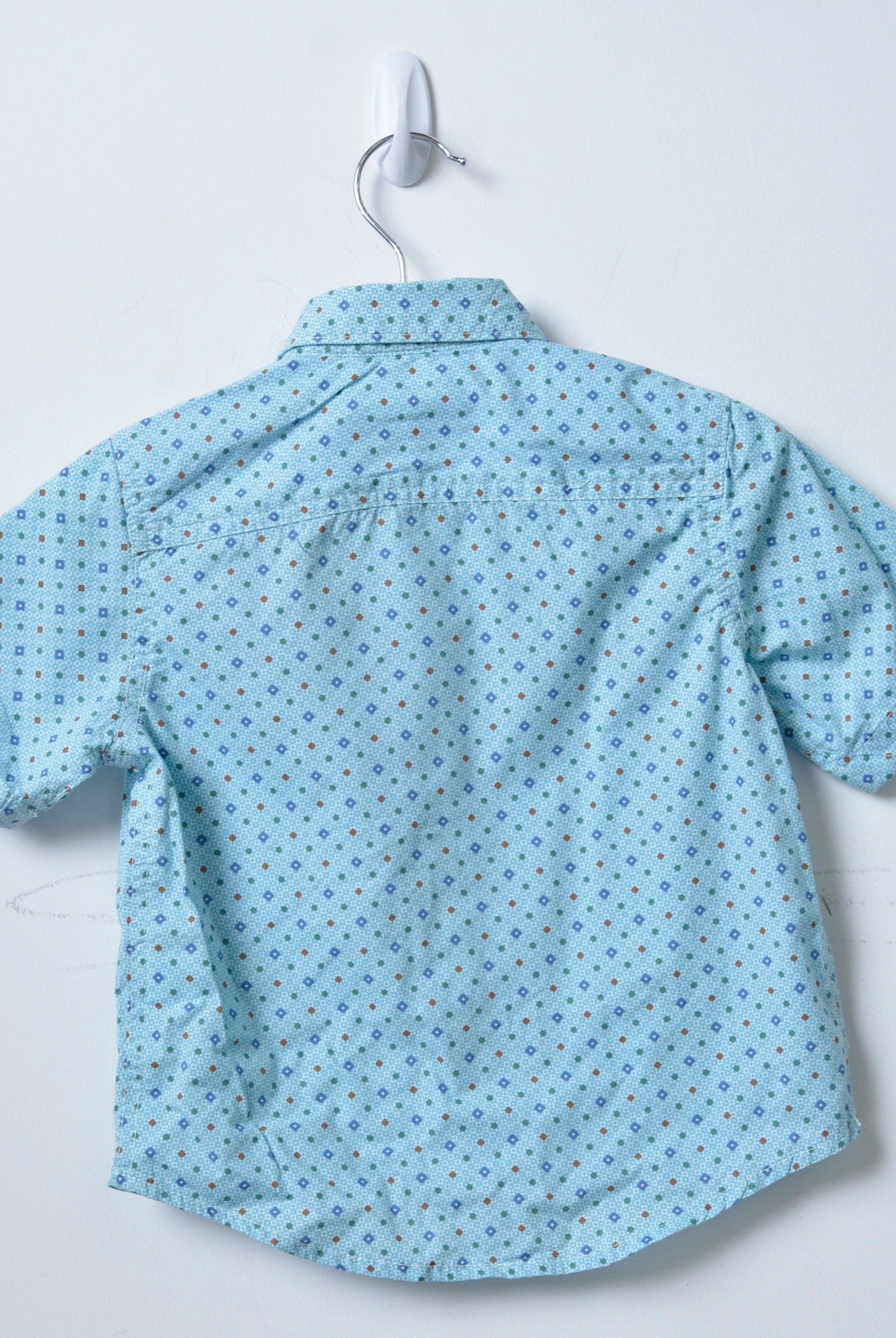 جينجرسنابس قميص رضع ولادي بأكمام نص بنمط متعدد الألوان