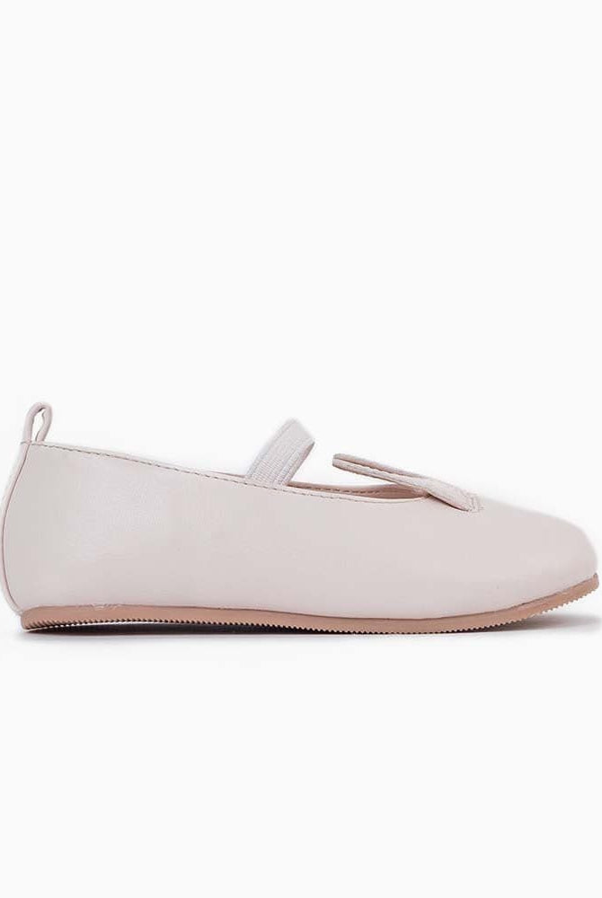 جينجرسنابس حذاء بناتي رضع مسطح وردي فاتح