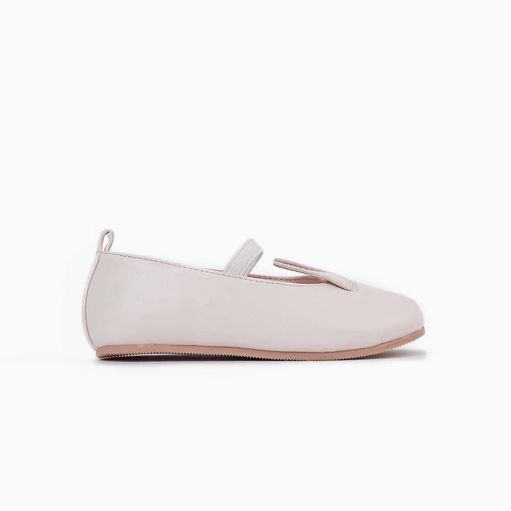 جينجرسنابس حذاء بناتي رضع مسطح وردي فاتح