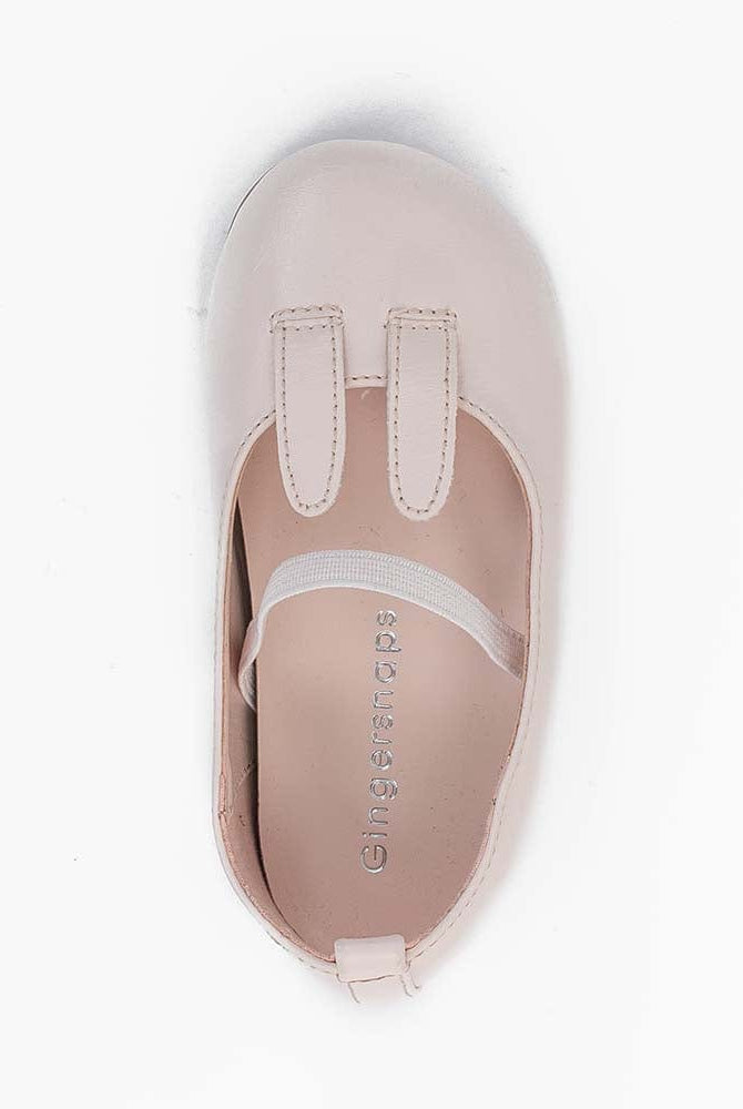 جينجرسنابس حذاء بناتي رضع مسطح وردي فاتح