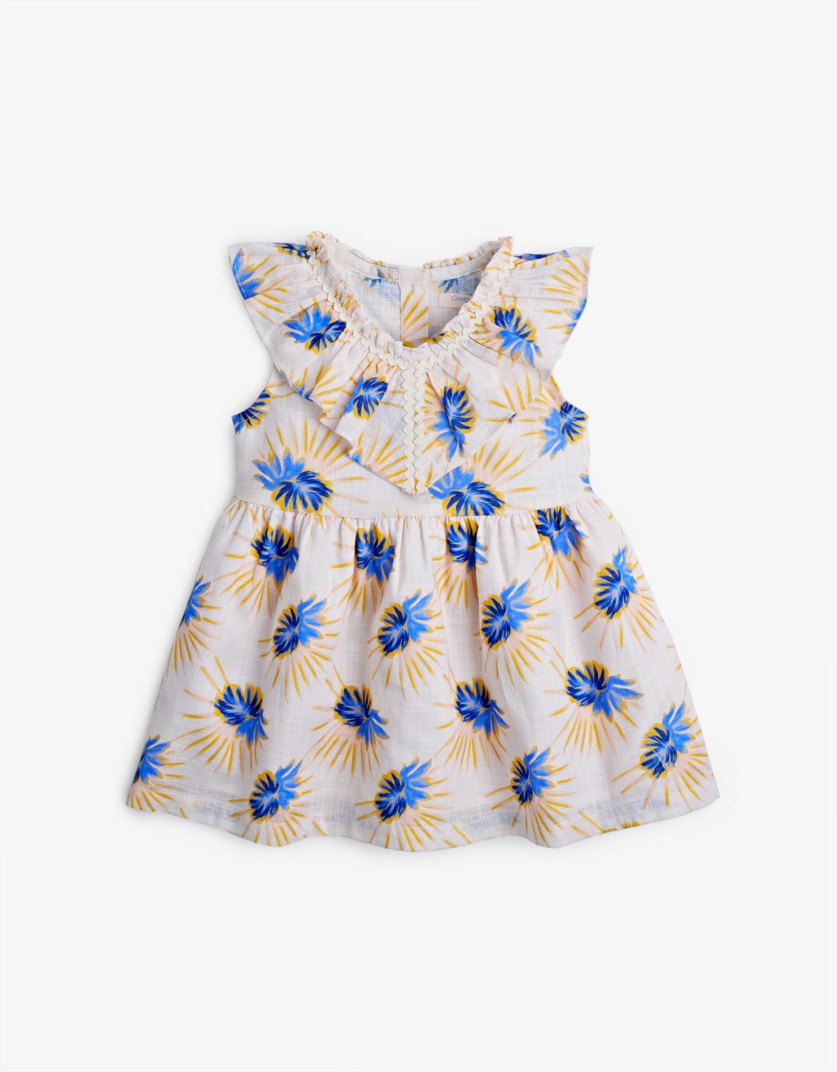 جينجرسنابس فستان منقوش كت بناتي متعدد الألوان