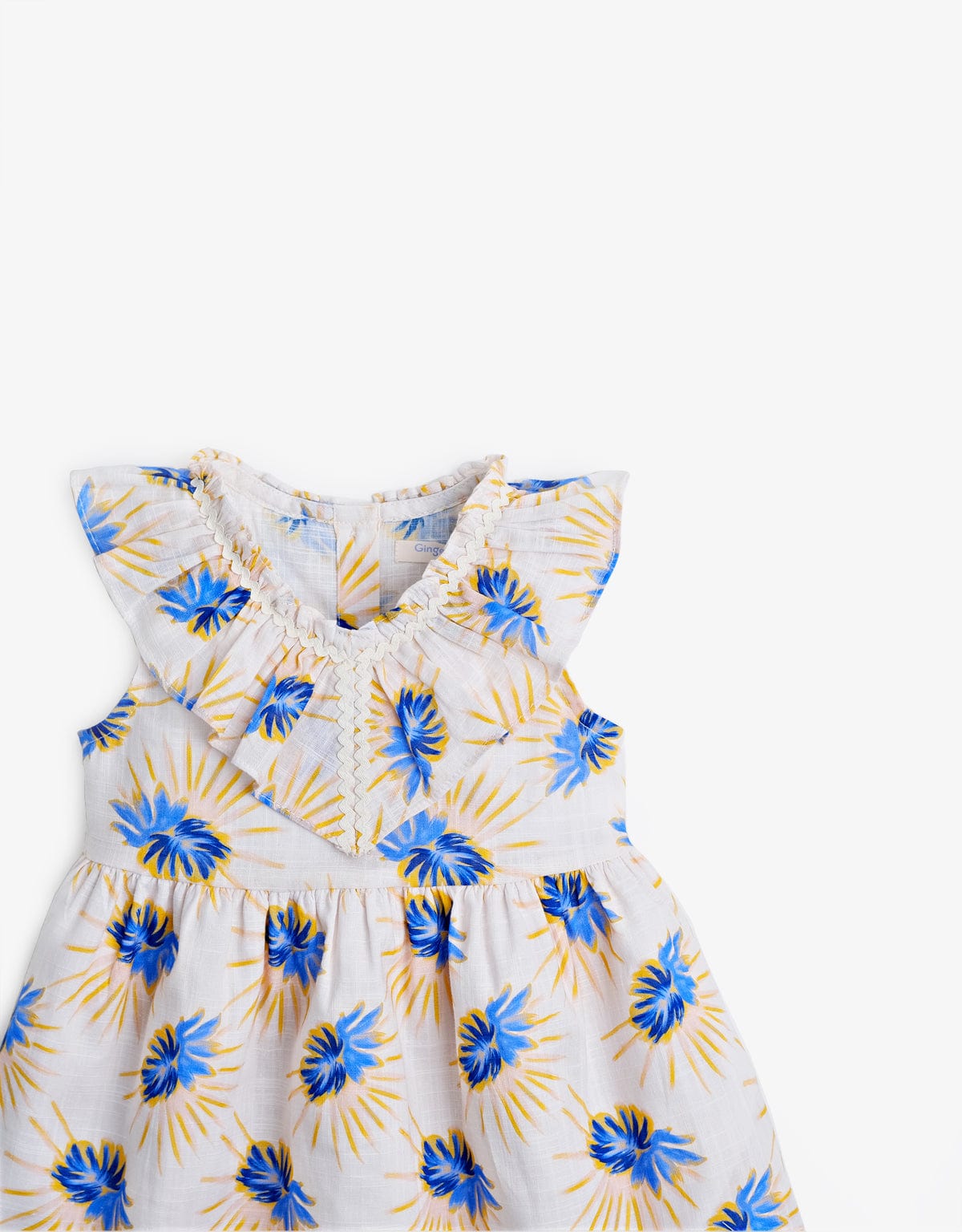 جينجرسنابس فستان منقوش كت بناتي متعدد الألوان