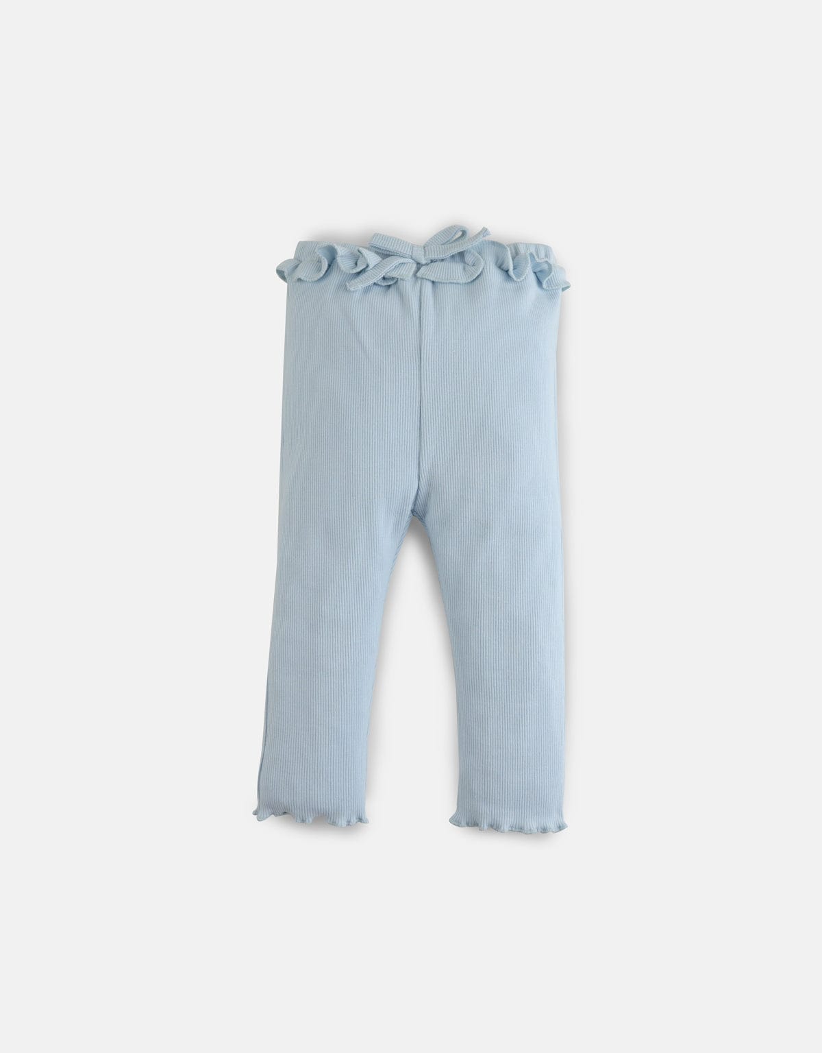 جينجرسنابس ليقنز مضلع سادة مكشكش من أسفل وكلوش من أعلى أزرق