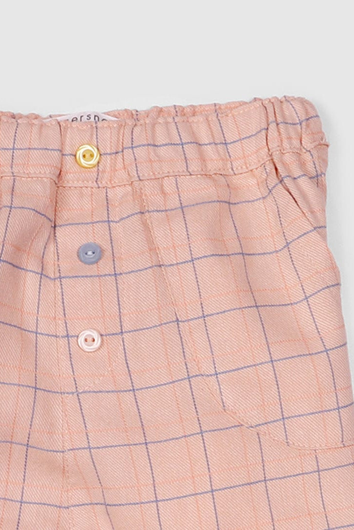 جينجرسنابس بنطلون رضع مشجر بفيونكات بناتي متعدد الألوان